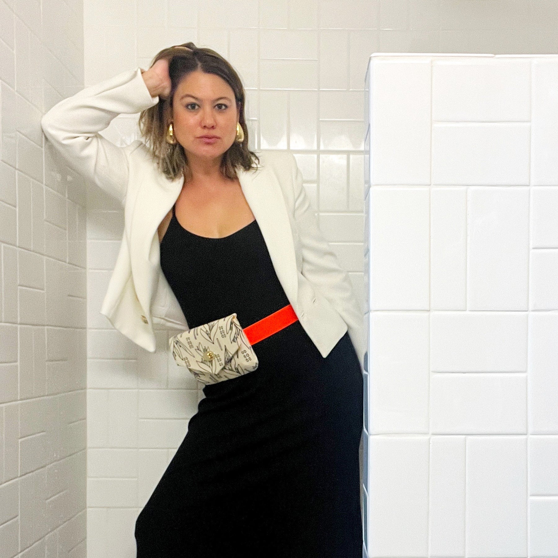 Belt Bag • Heliconia • Pamplemousse Bang! - Jana Lam Hawaii