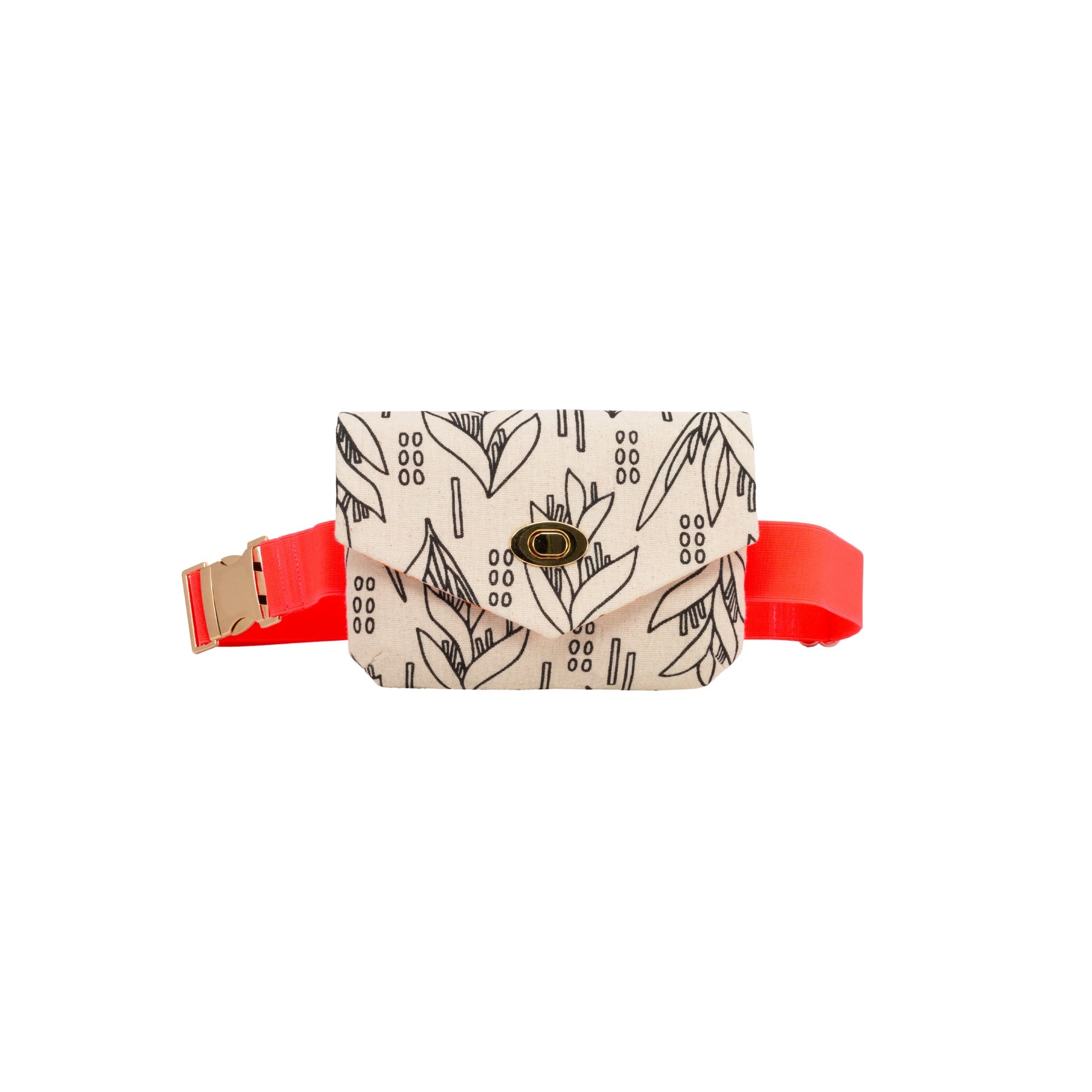 Belt Bag • Heliconia • Pamplemousse Bang! - Jana Lam Hawaii