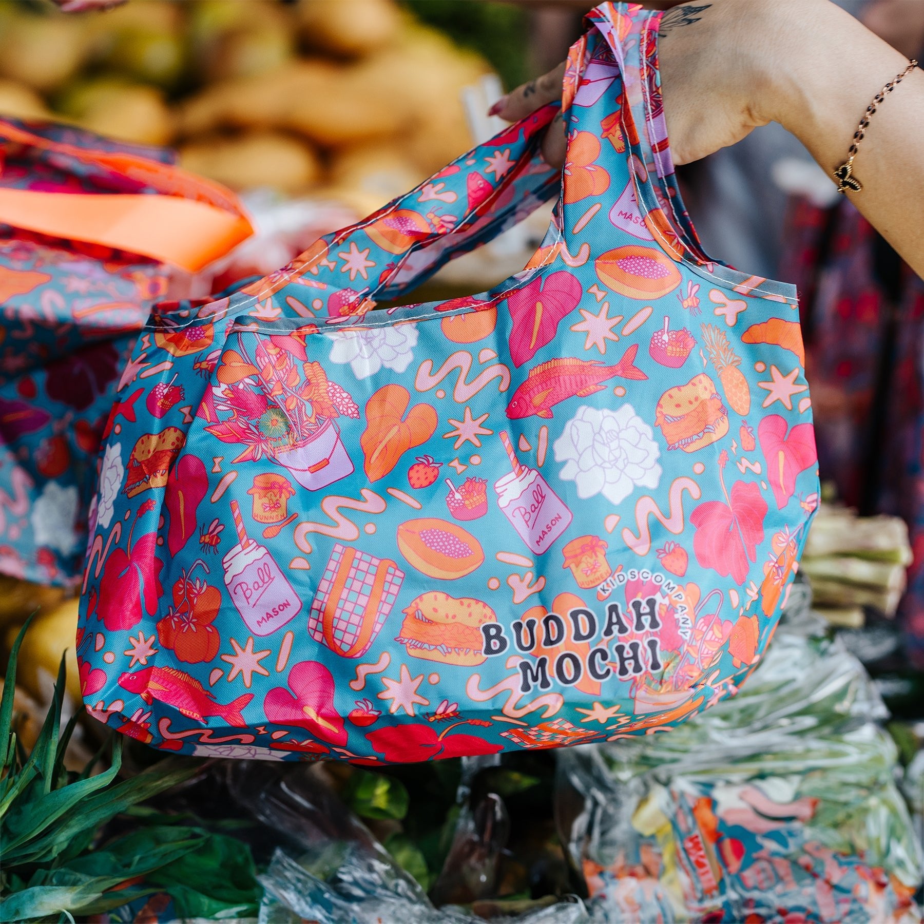 Bento Reusable Bag • Hilo Market - Jana Lam Hawaii