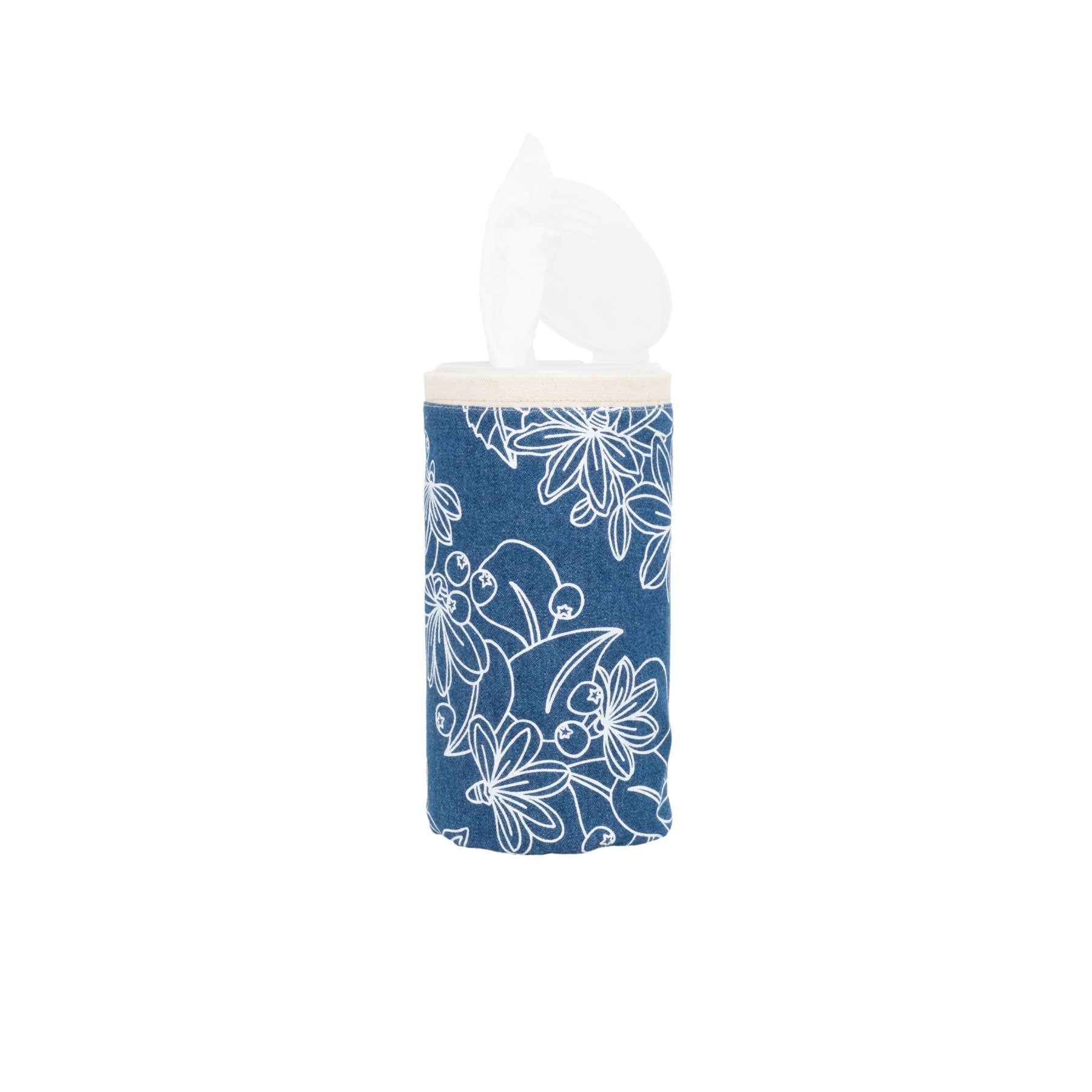 Clorox Wipes Sax Cover • Naupaka • Denim Collection - Jana Lam Hawaii