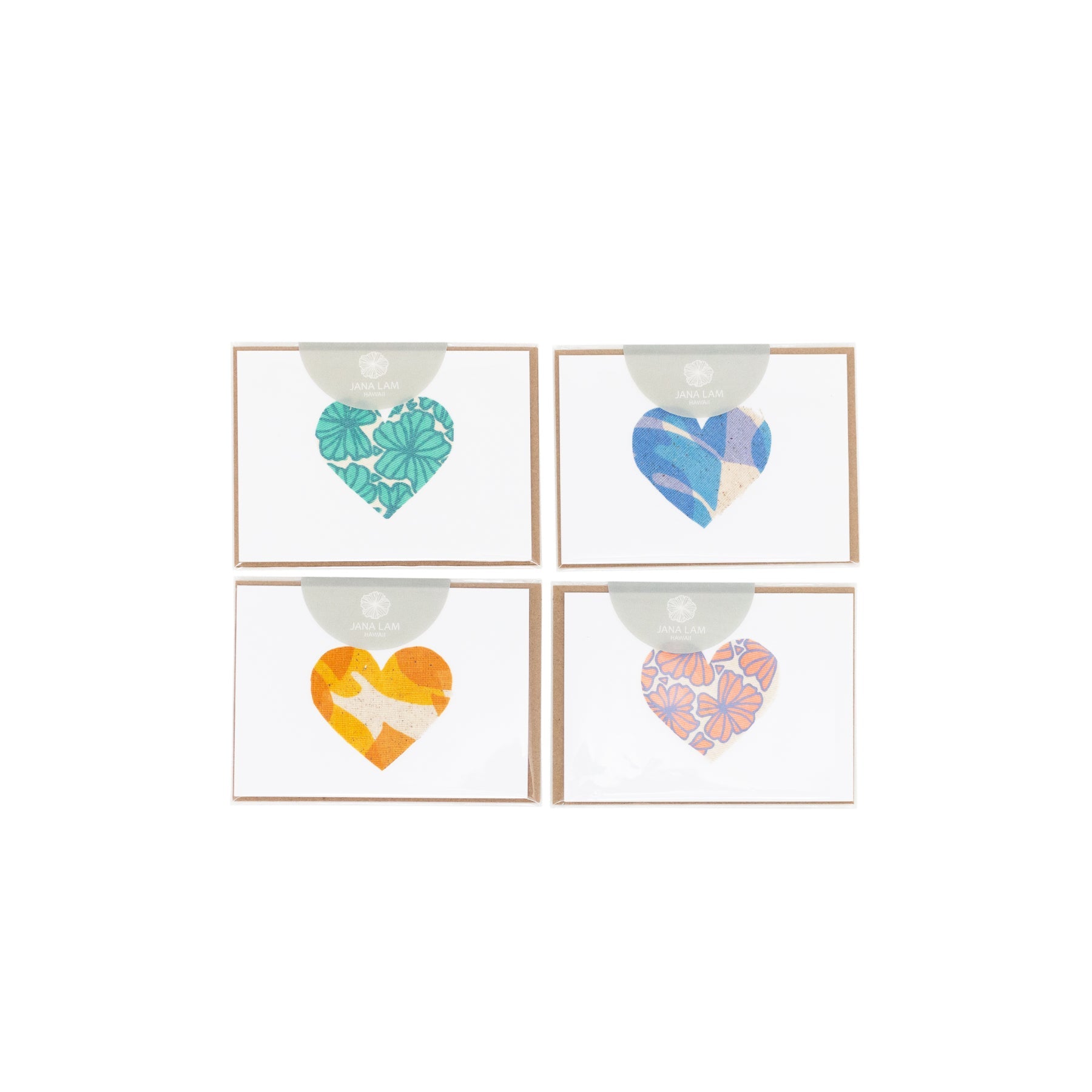 Heart Cards • Surprise Print - Jana Lam Hawaii