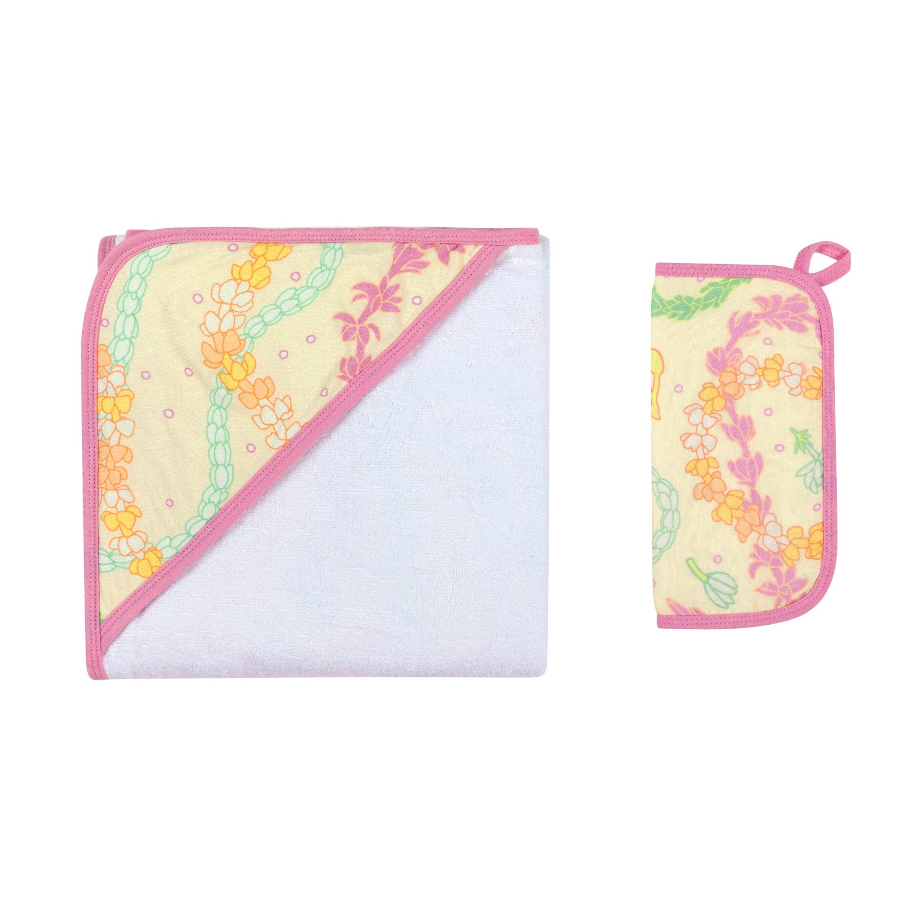 Hooded Towel Set • Lei Day in Sand • Coco Moon + Jana Lam - Jana Lam Hawaii