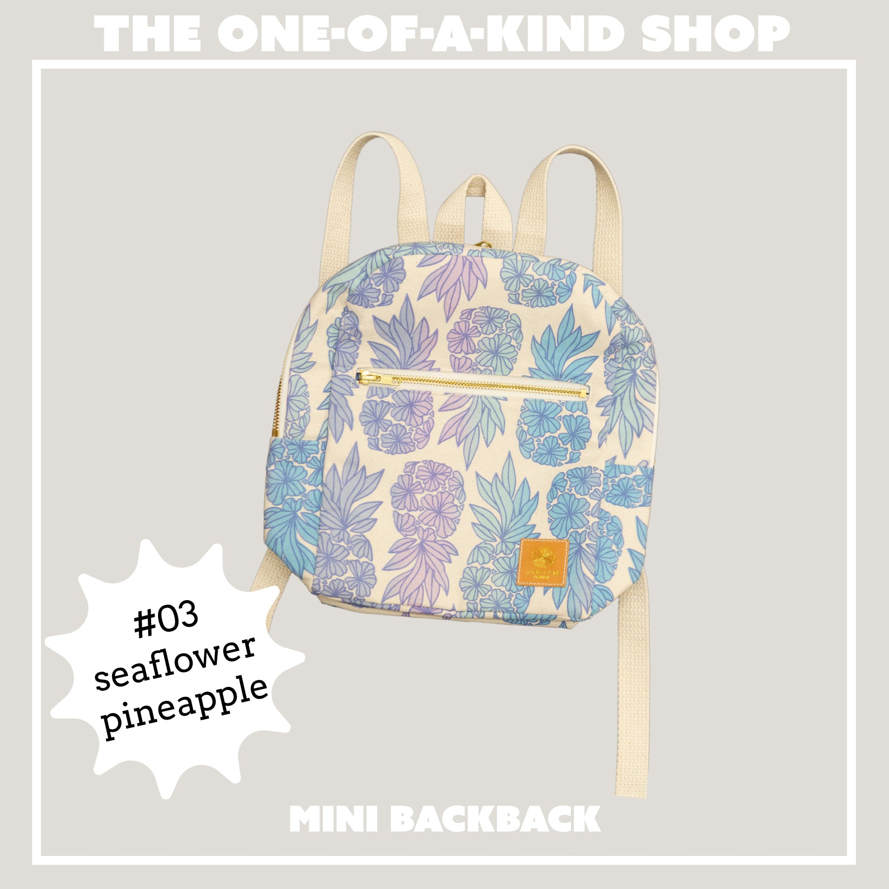 Mini Backpack • The One - Of - A - Kind Shop - Jana Lam Hawaii
