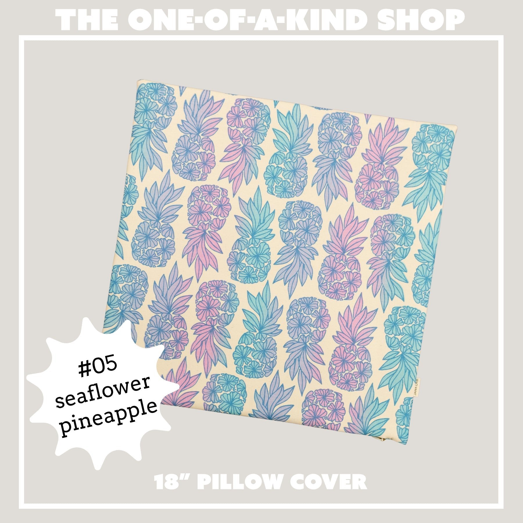 Pillow Cover • The One - Of - A - Kind Shop - Jana Lam Hawaii