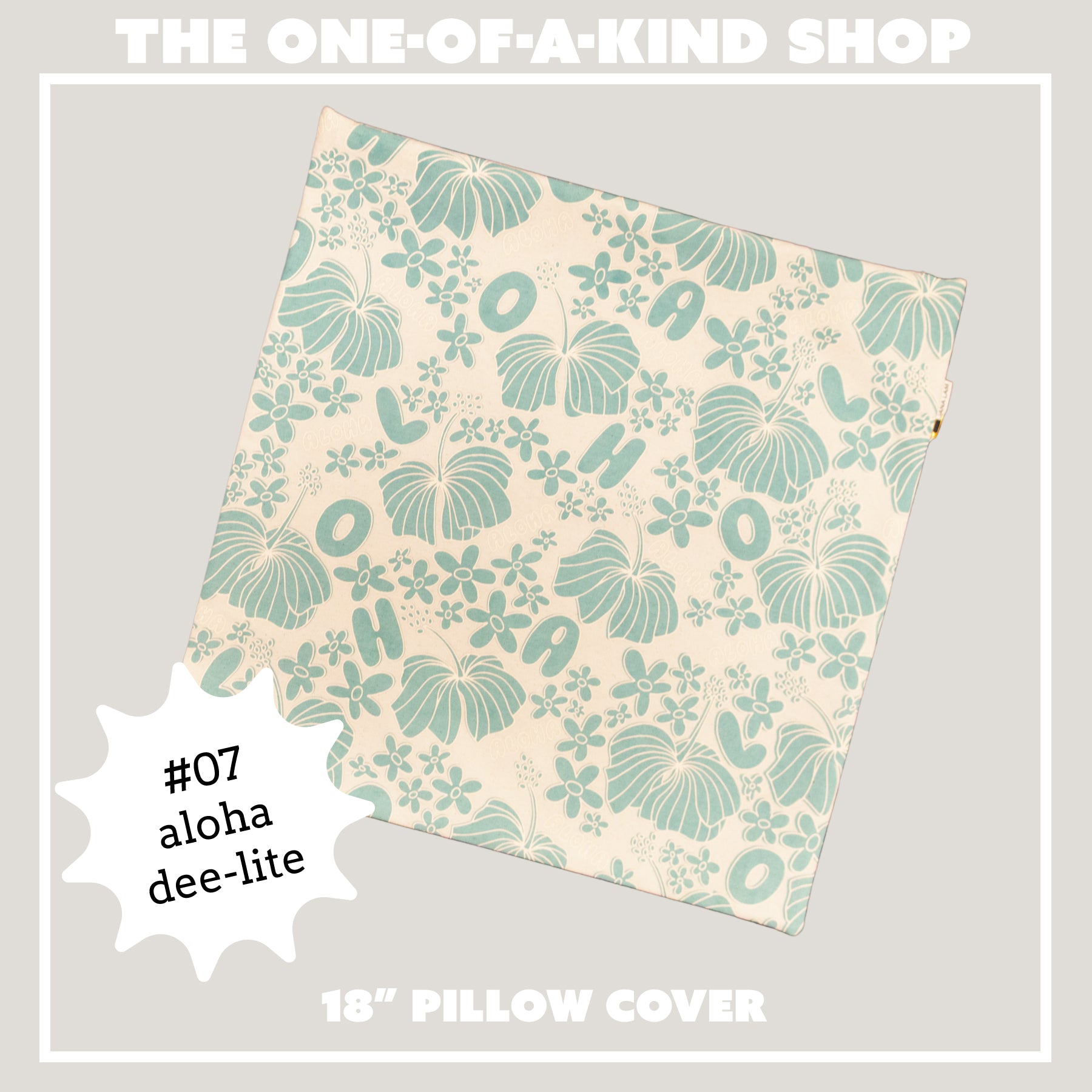 Pillow Cover • The One - Of - A - Kind Shop - Jana Lam Hawaii