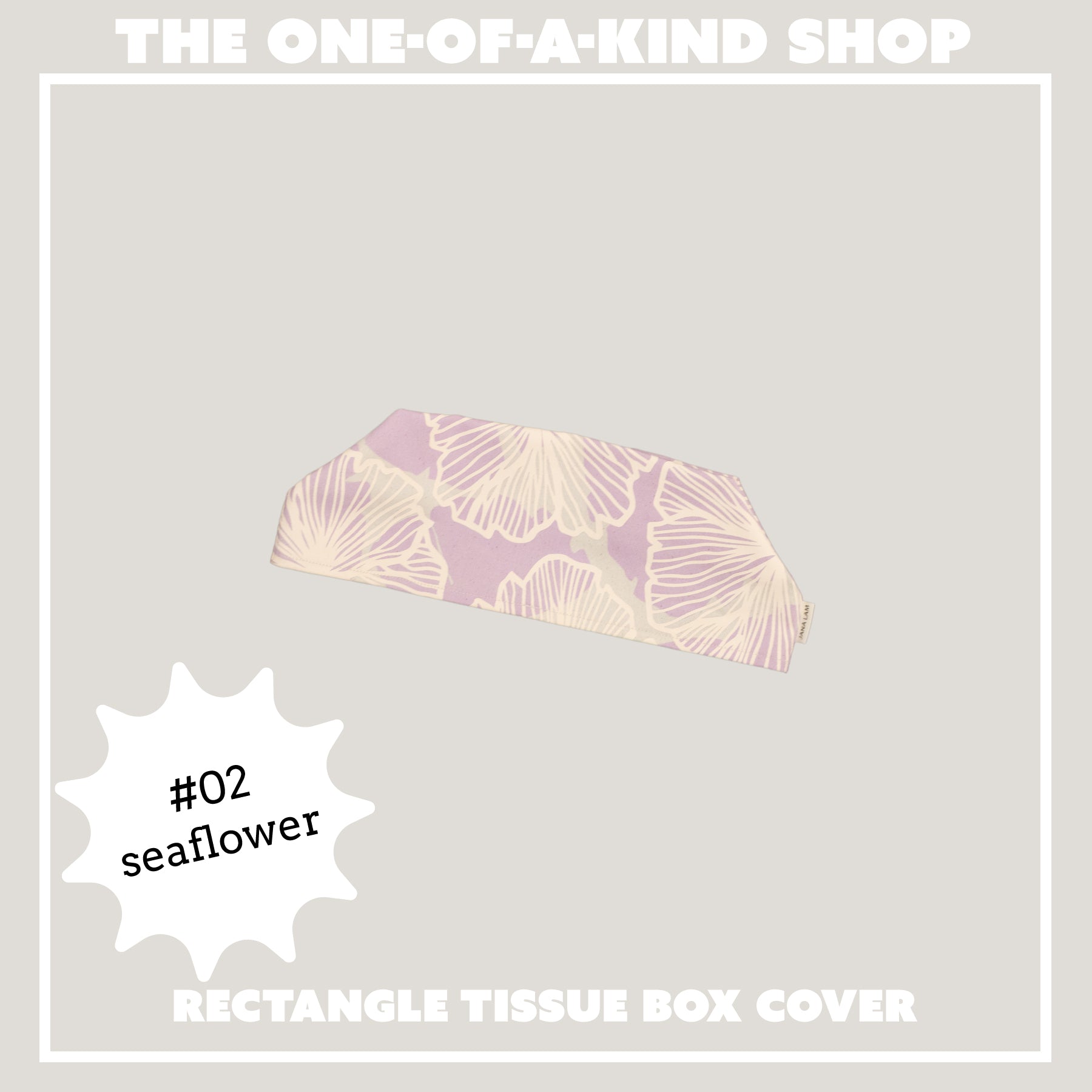 Rectangle Tissue Box Cover • The One - Of - A - Kind Shop - Jana Lam Hawaii