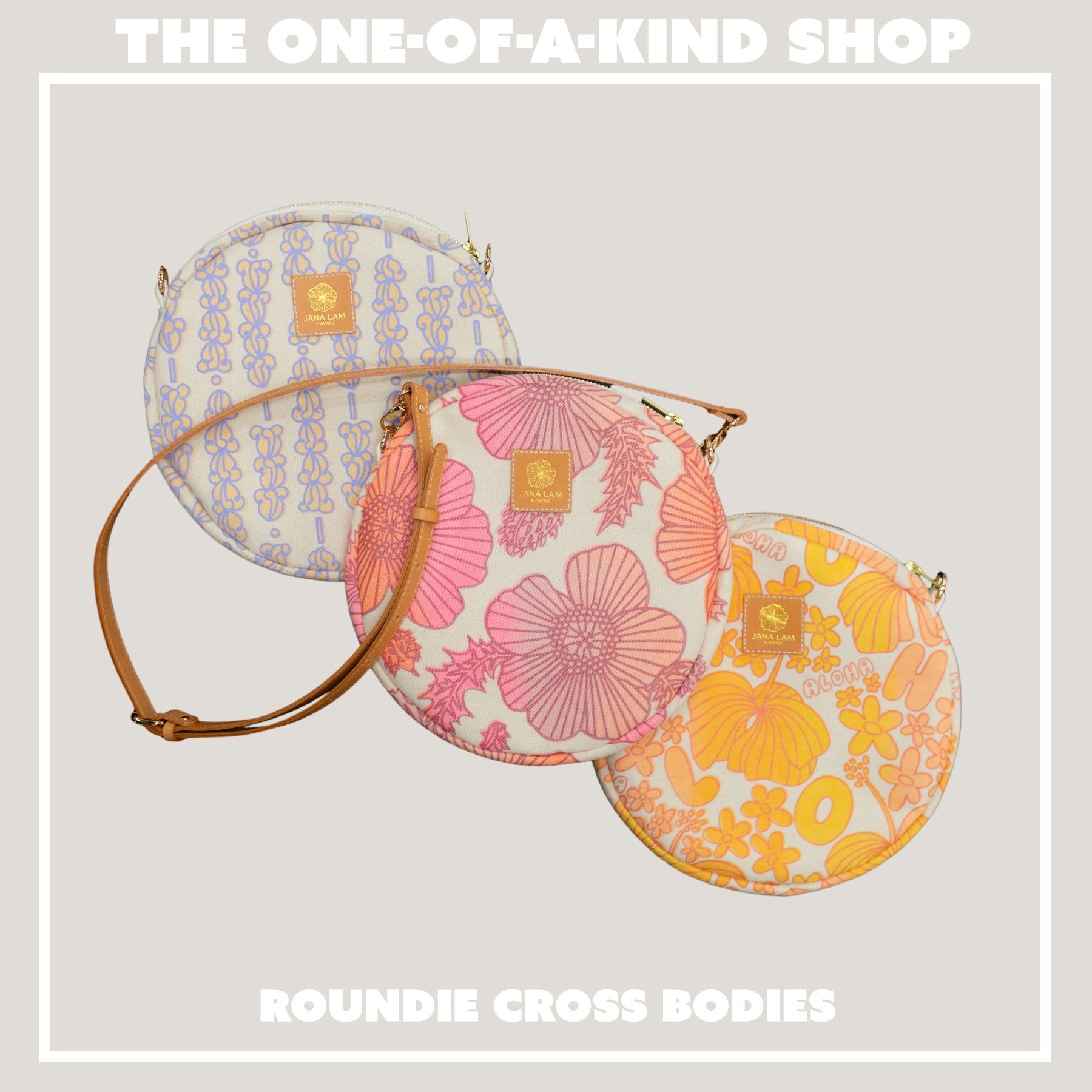 Roundie Cross Body • The One - of - a - Kind Shop - Jana Lam Hawaii