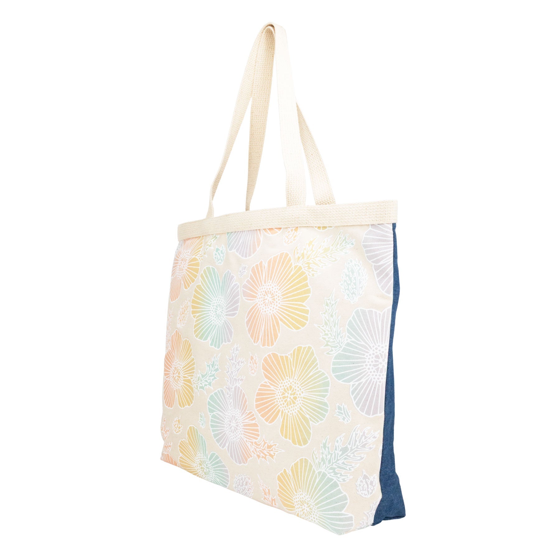 Shopper's Tote • Pua Kala • Sherbet Sunrise - Jana Lam Hawaii