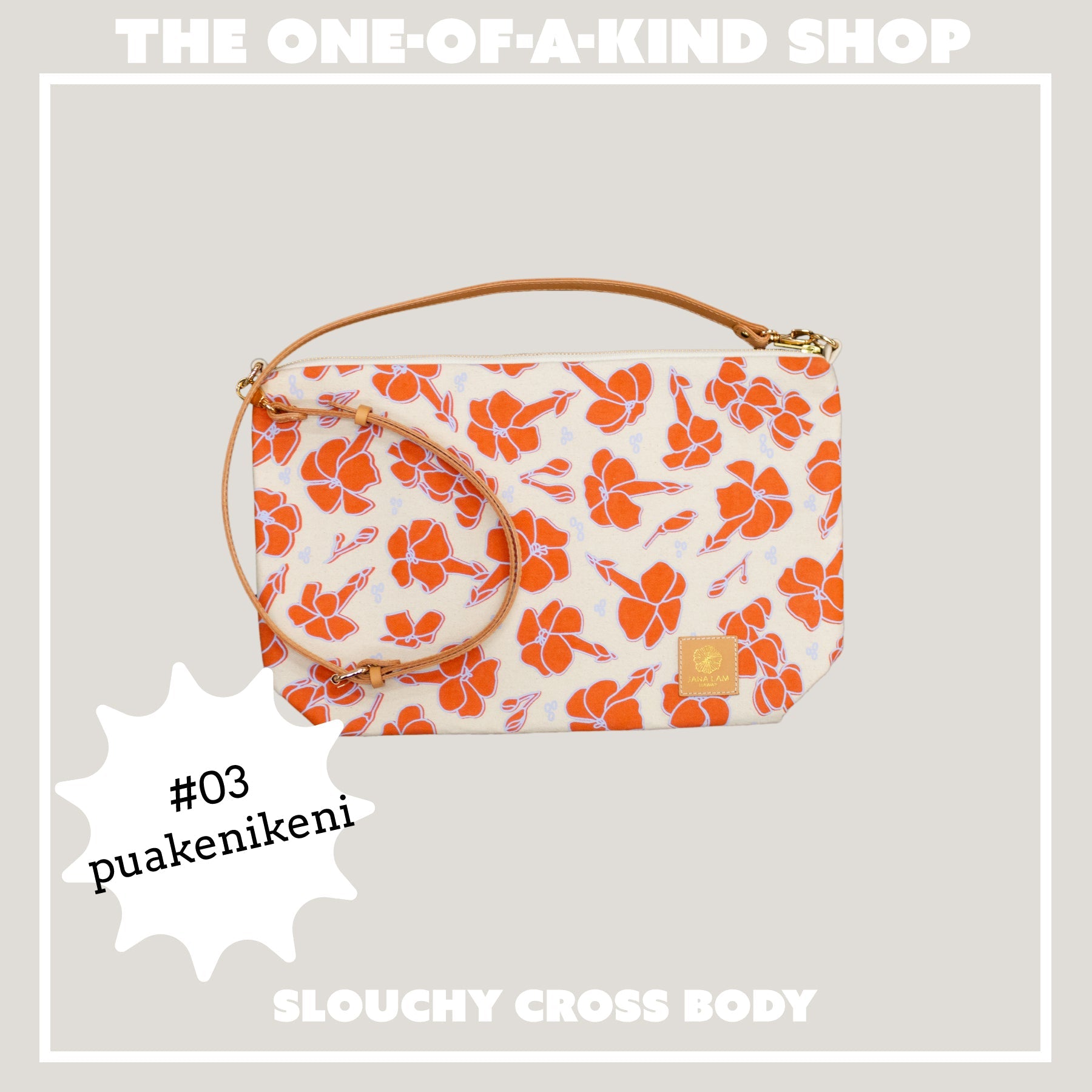 Slouchy Cross Body • The One - Of - A - Kind Shop - Jana Lam Hawaii