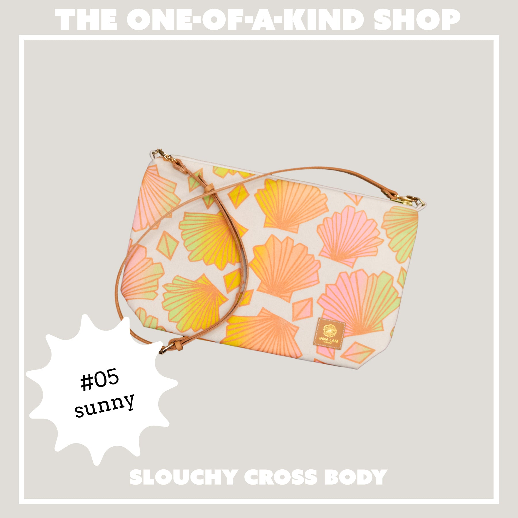 Slouchy Cross Body • The One - Of - A - Kind Shop - Jana Lam Hawaii
