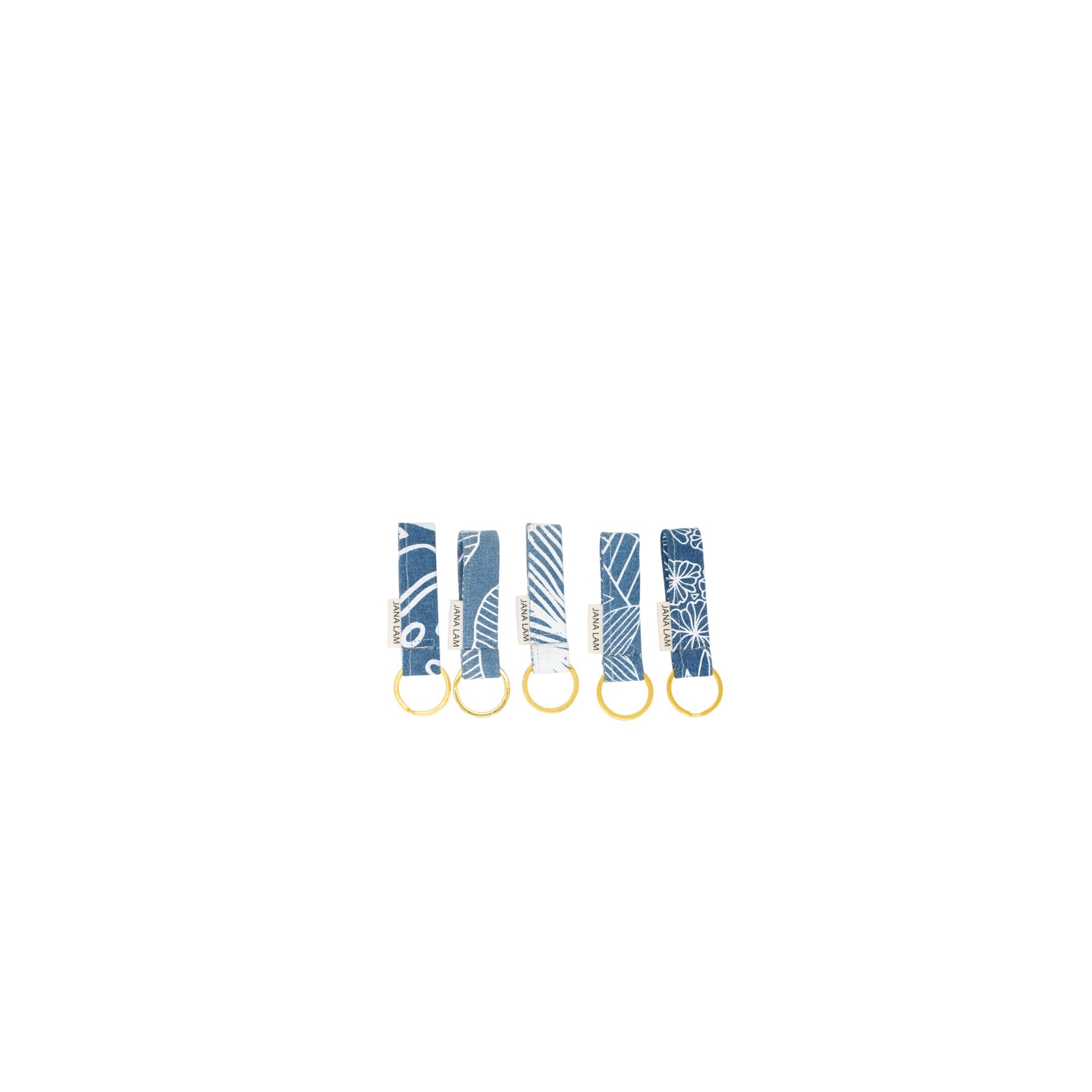 Surprise Print • Small Keychain • Denim Collection - Jana Lam Hawaii