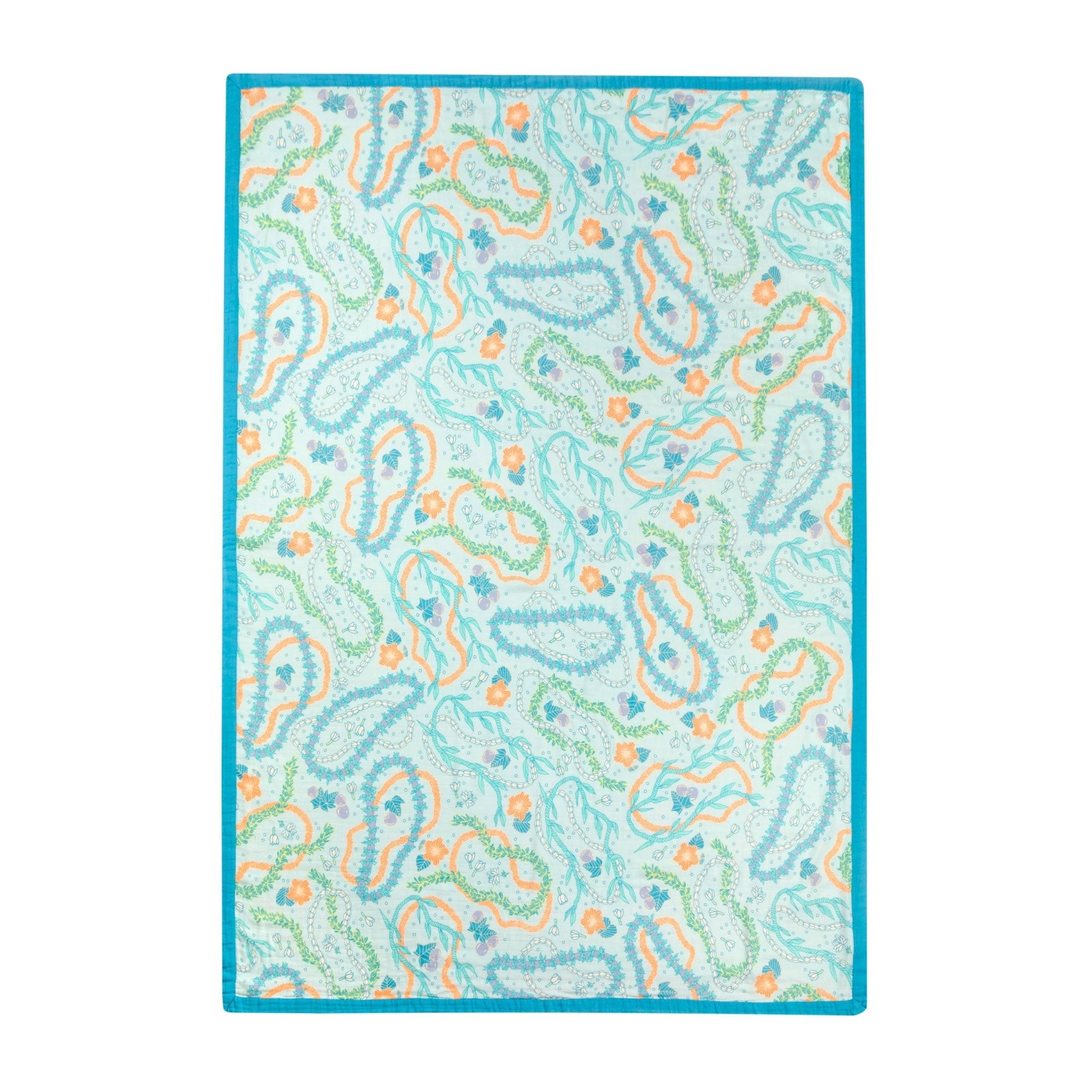 Throw Blanket • Lei Stand • Coco Moon + Jana Lam - Jana Lam Hawaii