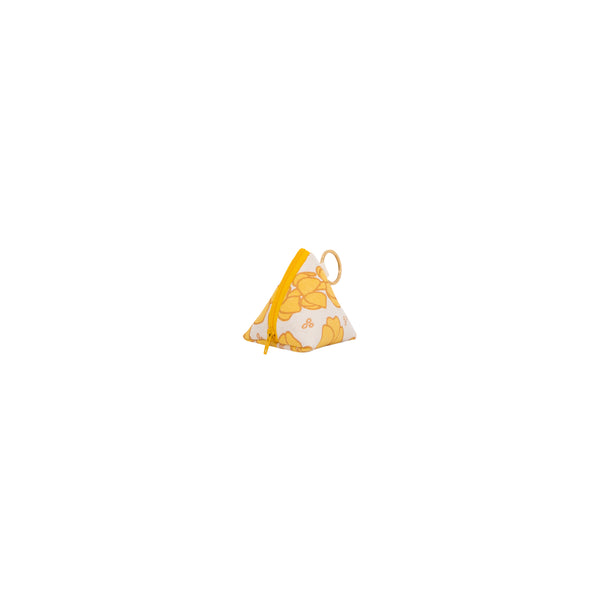 Musubi Pouch • Puakenikeni  • Rustic Gold over Warm Yellow