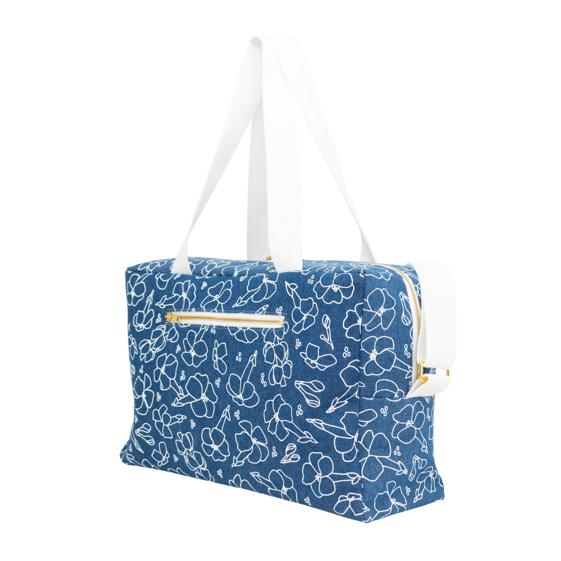 Duffel • Puakenikeni • Denim Collection - Jana Lam Hawaii