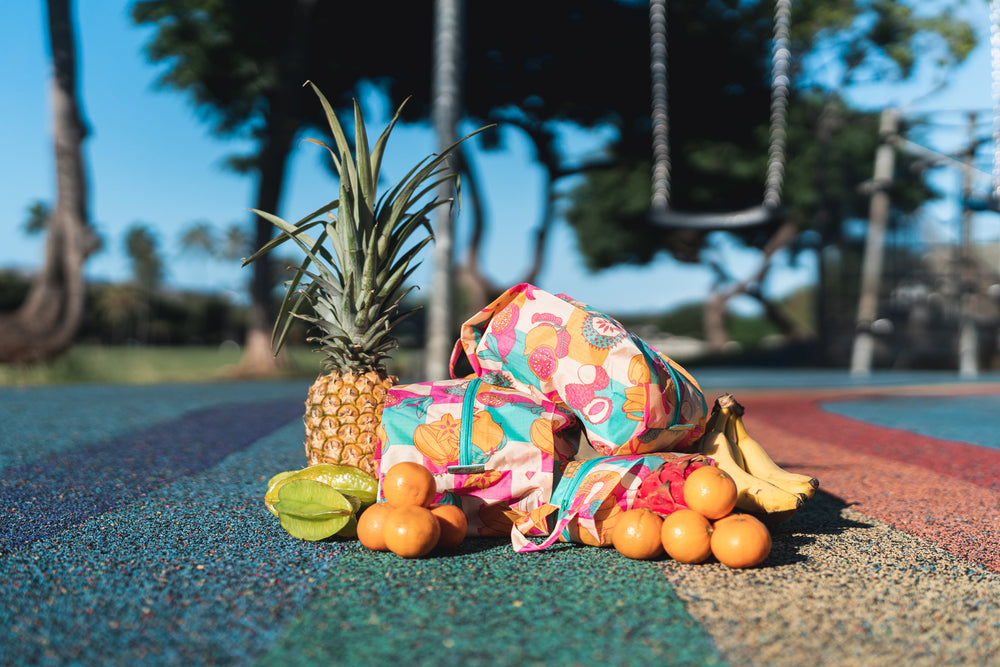 Washi Tape • Citron and Hot Pink Banana Leaf – Jana Lam Hawaii