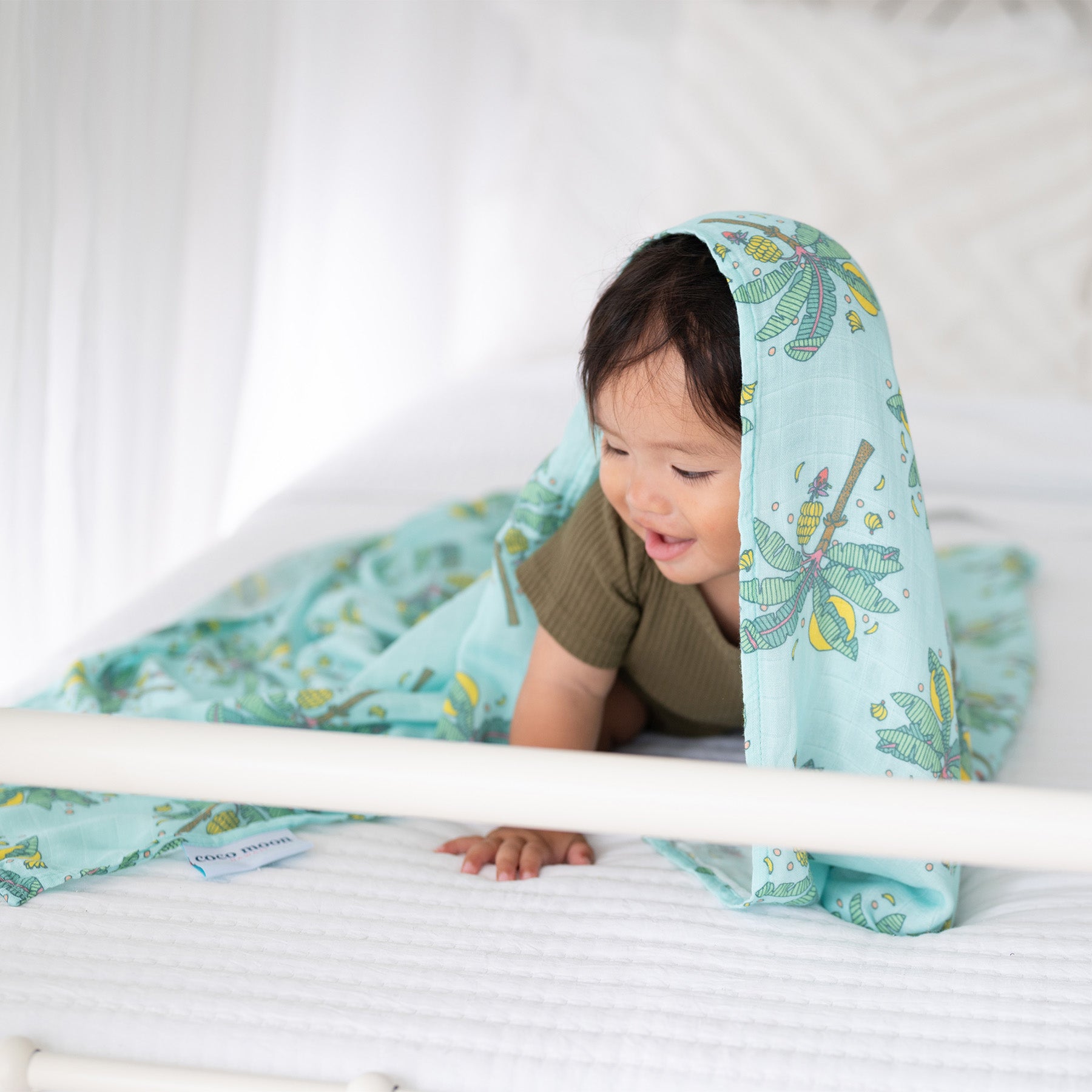 Swaddle Blanket • Banana Moon • Coco Moon + Jana Lam