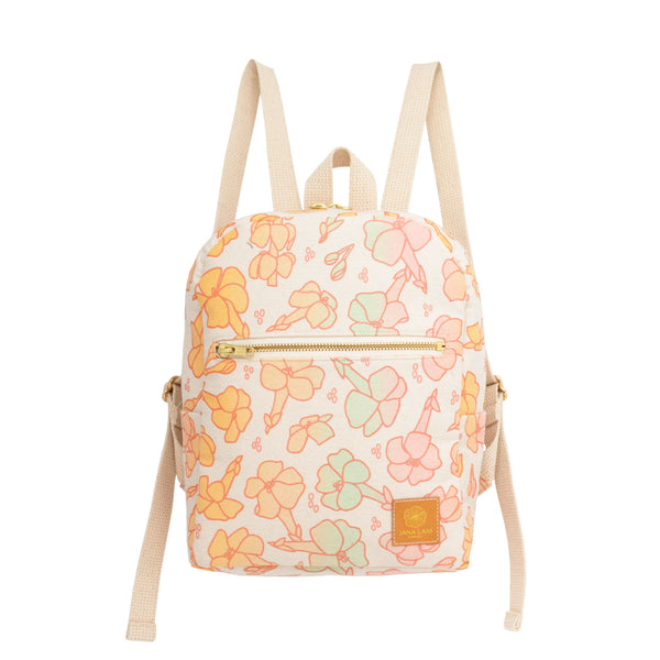 Mini Backpack • Puakenikeni • Copper over Pink, Mint, Sand, and Tangerine Ombre