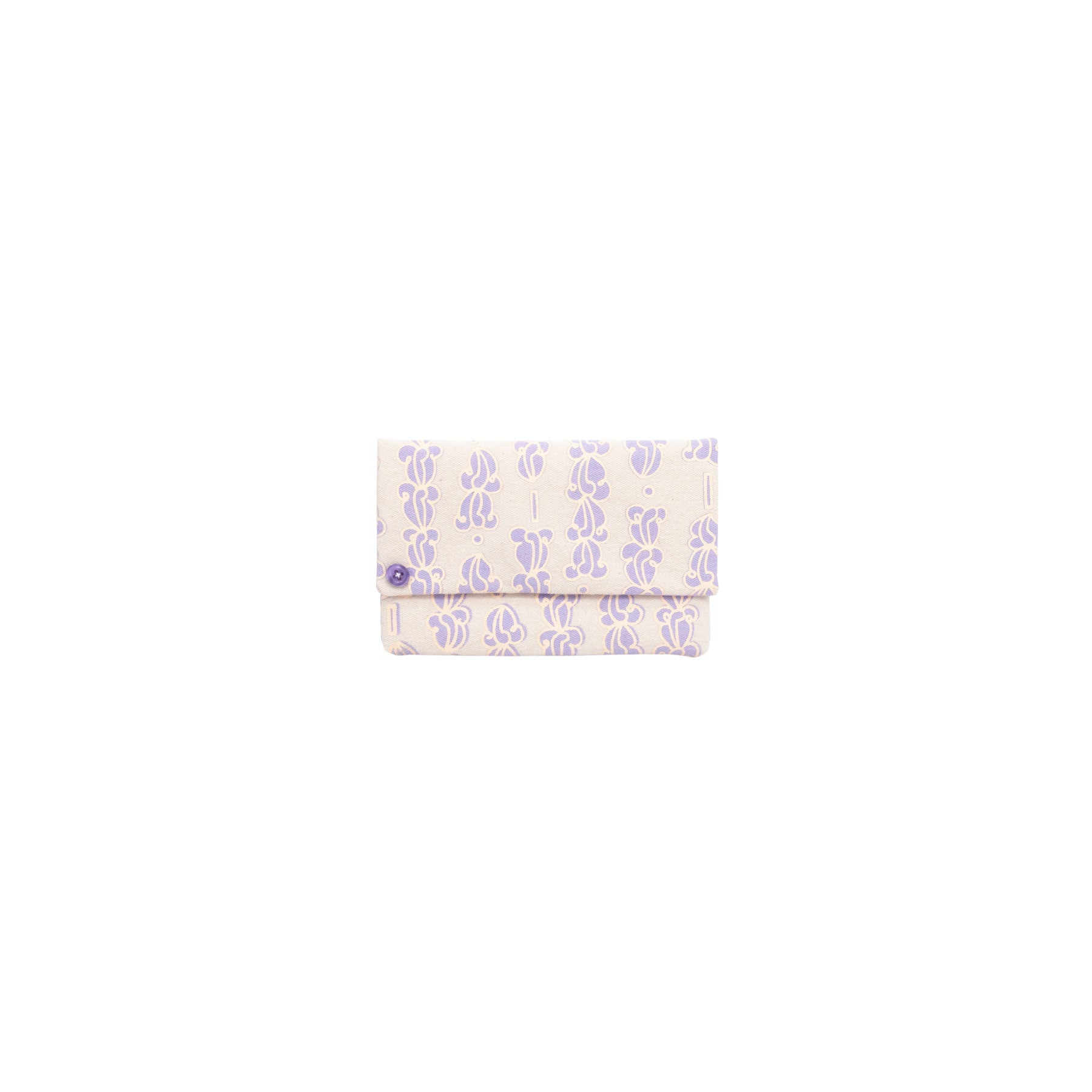 Petite Envelope Clutch • Crown Flower • Lavender Latte