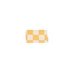 Card Wallet • Checkerboard • Goldenrod