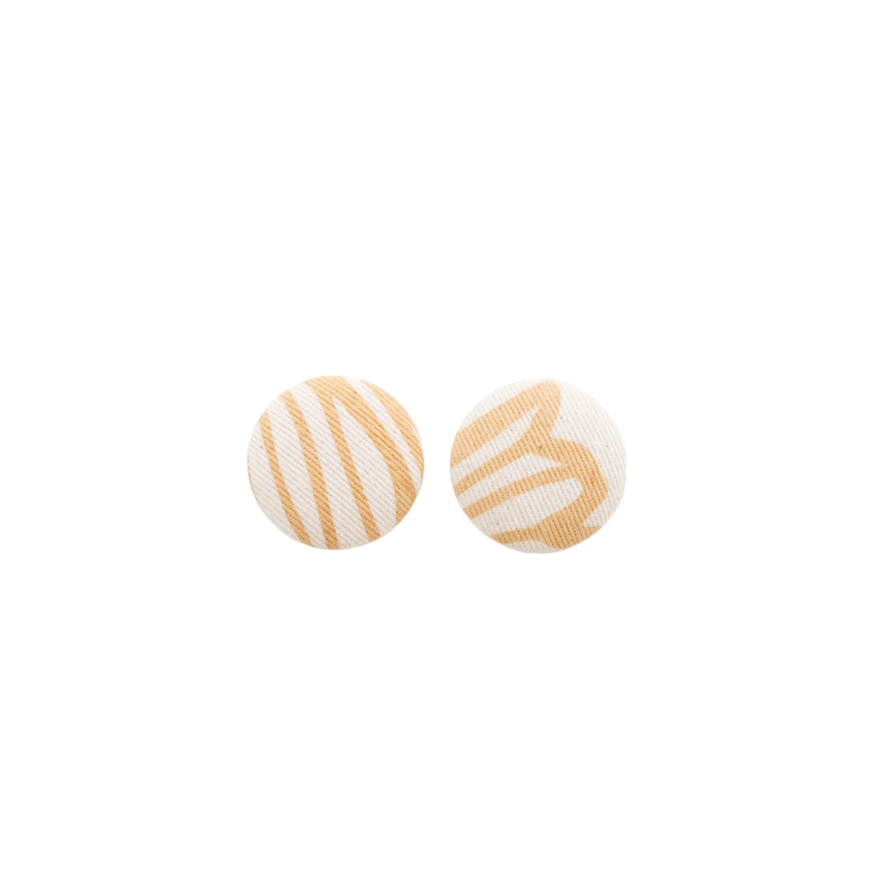 Roundie Earrings • Seaflower • Tan