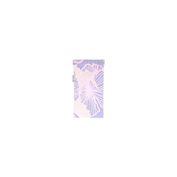 Sunglass Case • Seaflower • Pink over Offset Blue