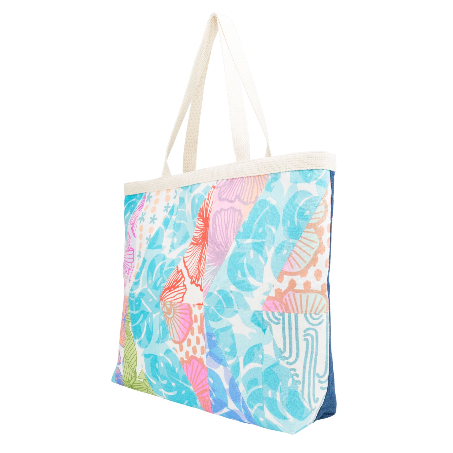 Holoholo Patchwork Tote • Of Tides and Times