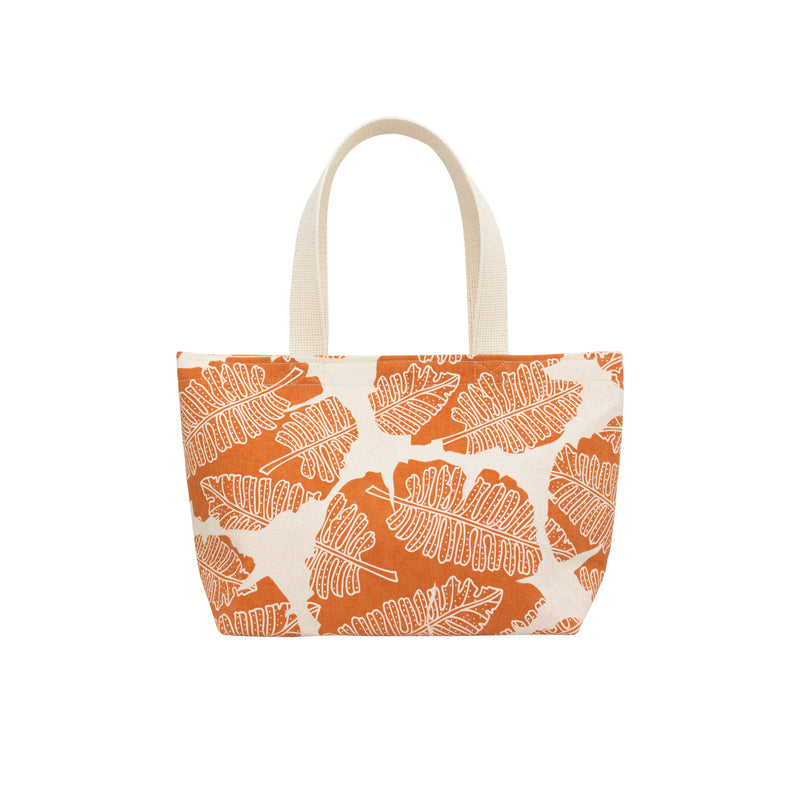 Lunch Tote Bag Peach Rainbow