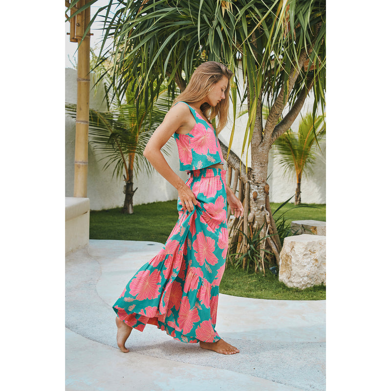 • Breeze Hawaii Lam Guava Hibiscus in Skirt – Nico Jana