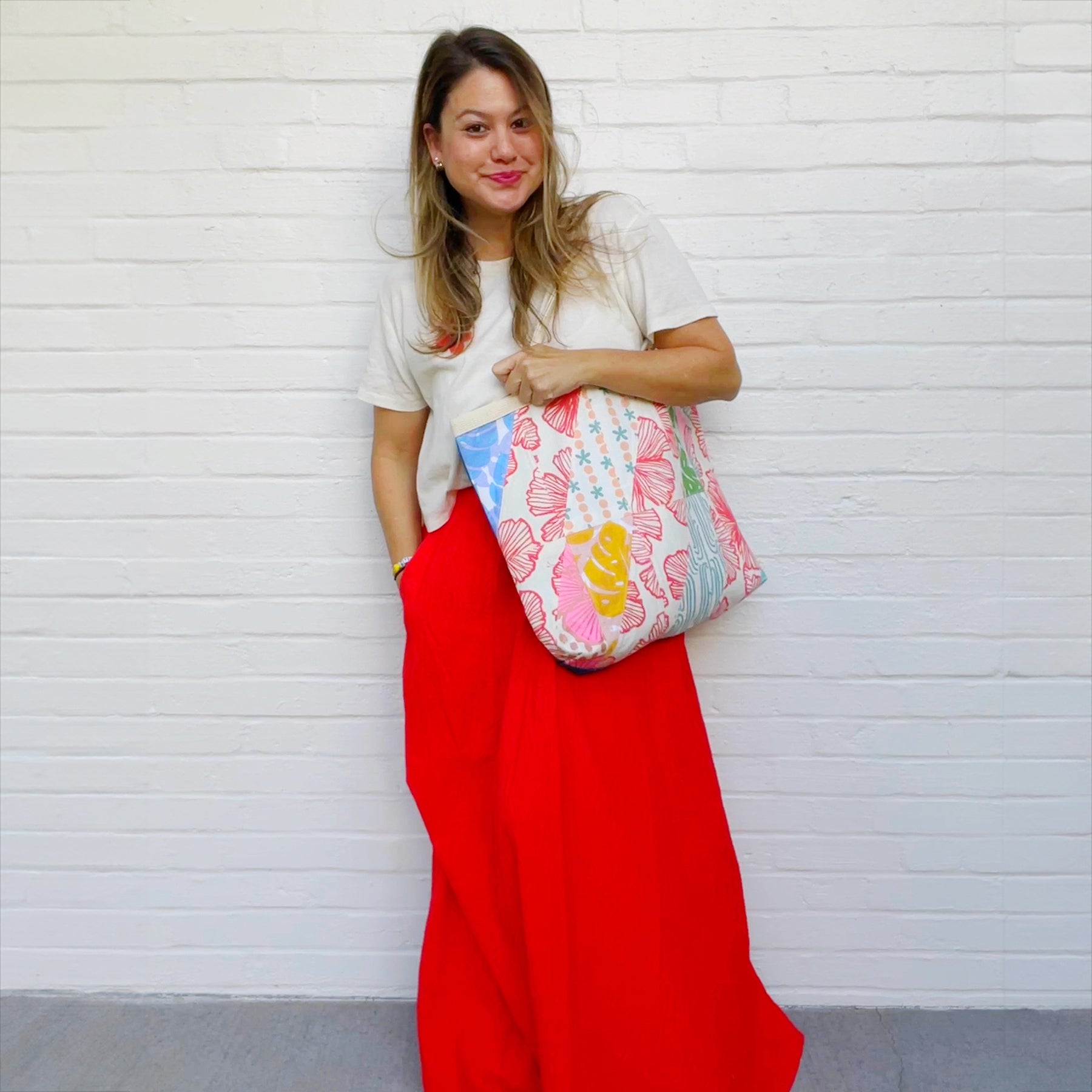 Holoholo Patchwork Tote • Menpachi Night Market