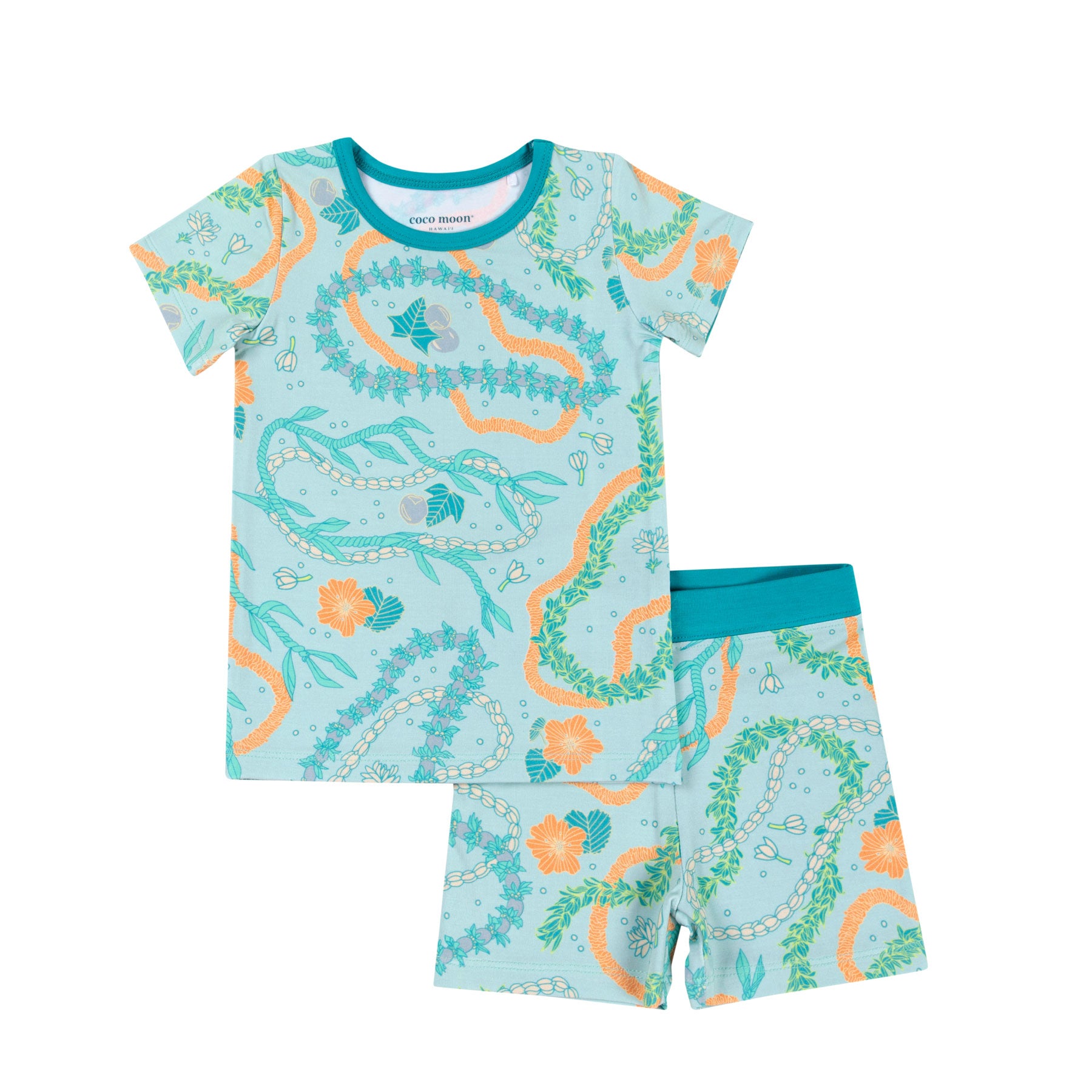 Short Pajama Set • Lei Stand • Coco Moon + Jana Lam
