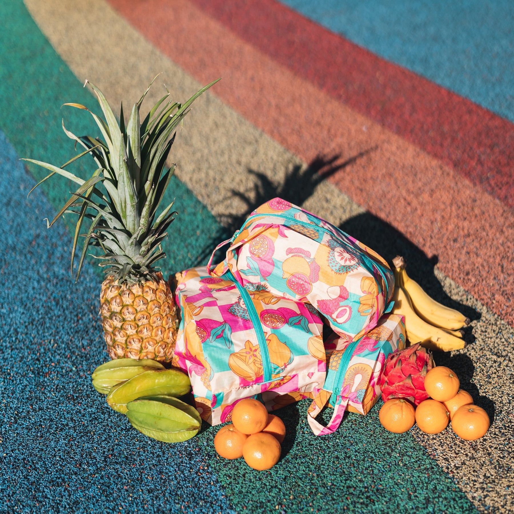 3D Zip Set • Fruit Stand • Jana Lam Hawaii + Baggu - Jana Lam Hawaii