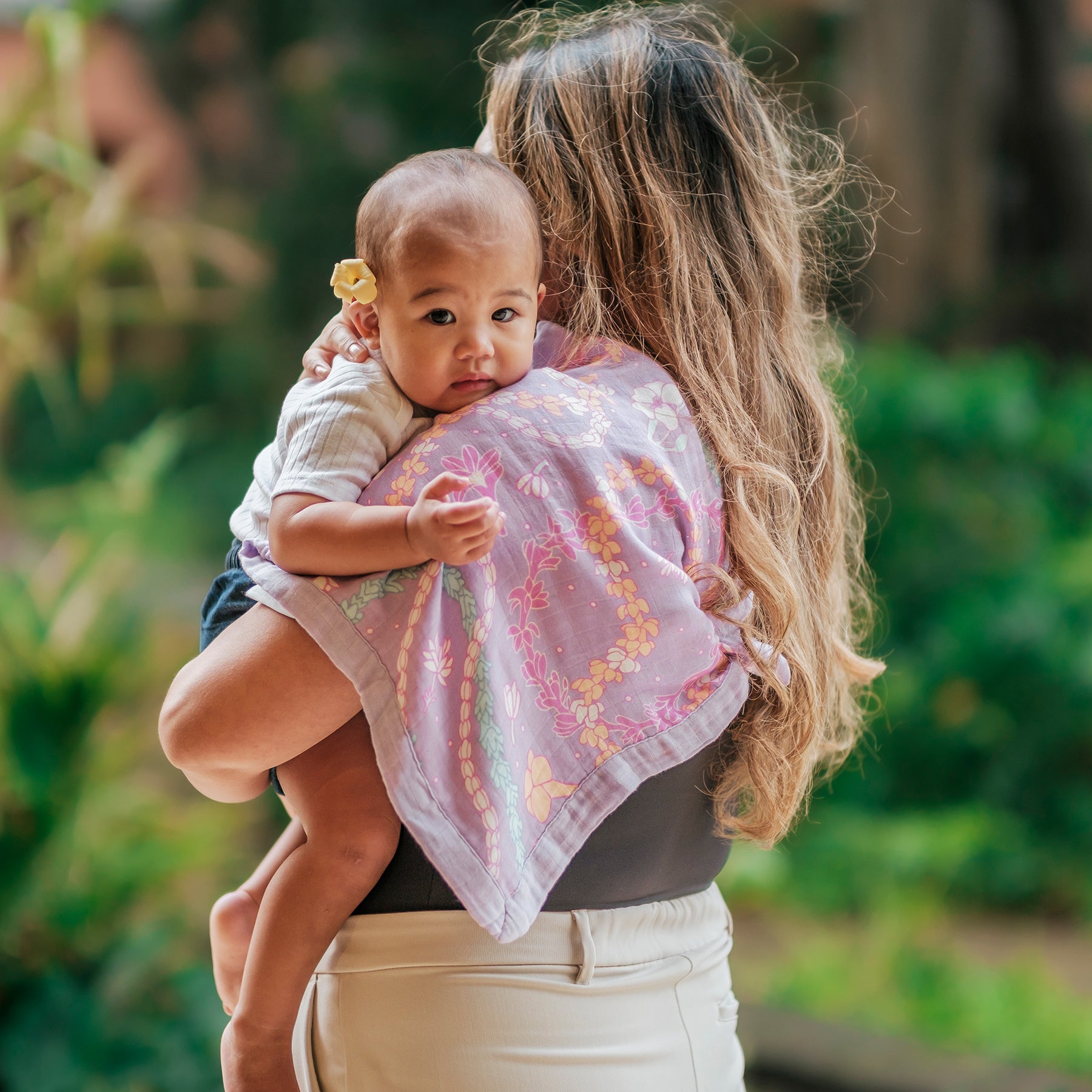 Baby/Toddler Quilt Blanket • Lei Day • Coco Moon + Jana Lam - Jana Lam Hawaii