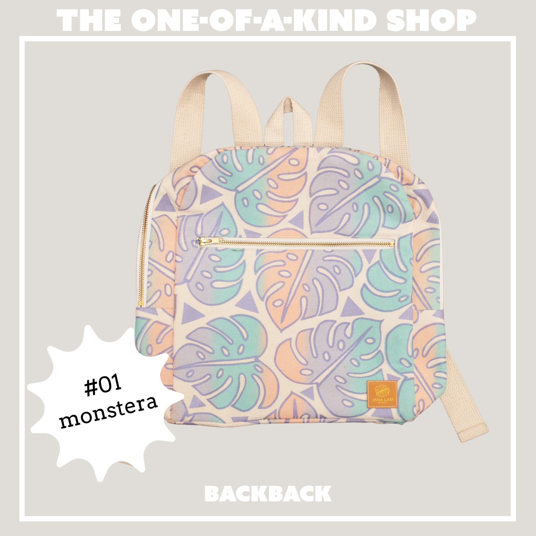 Backpack • The One - Of - A - Kind Shop - Jana Lam Hawaii