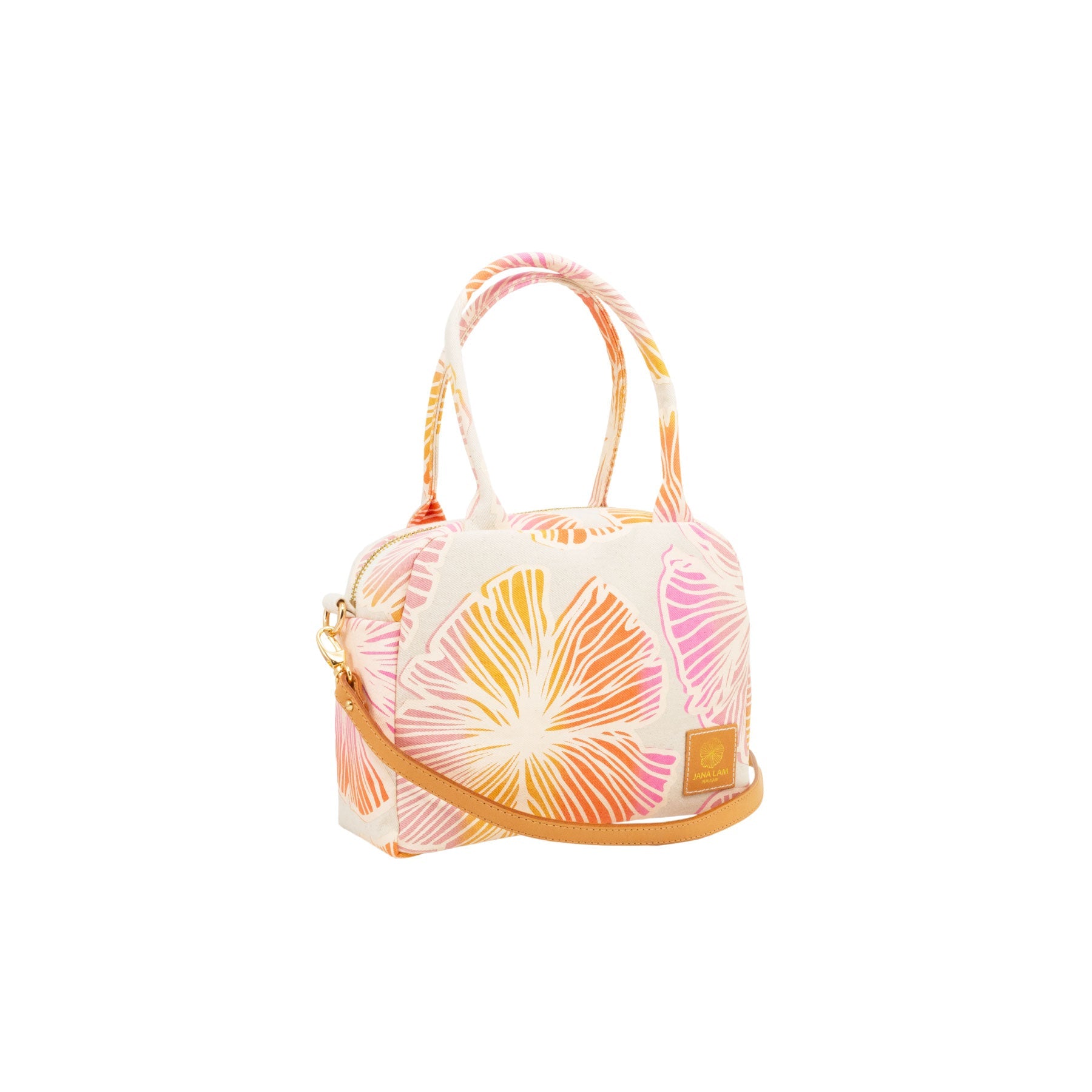 Bowler Bag • Seaflower • Pink Spice - Jana Lam Hawaii