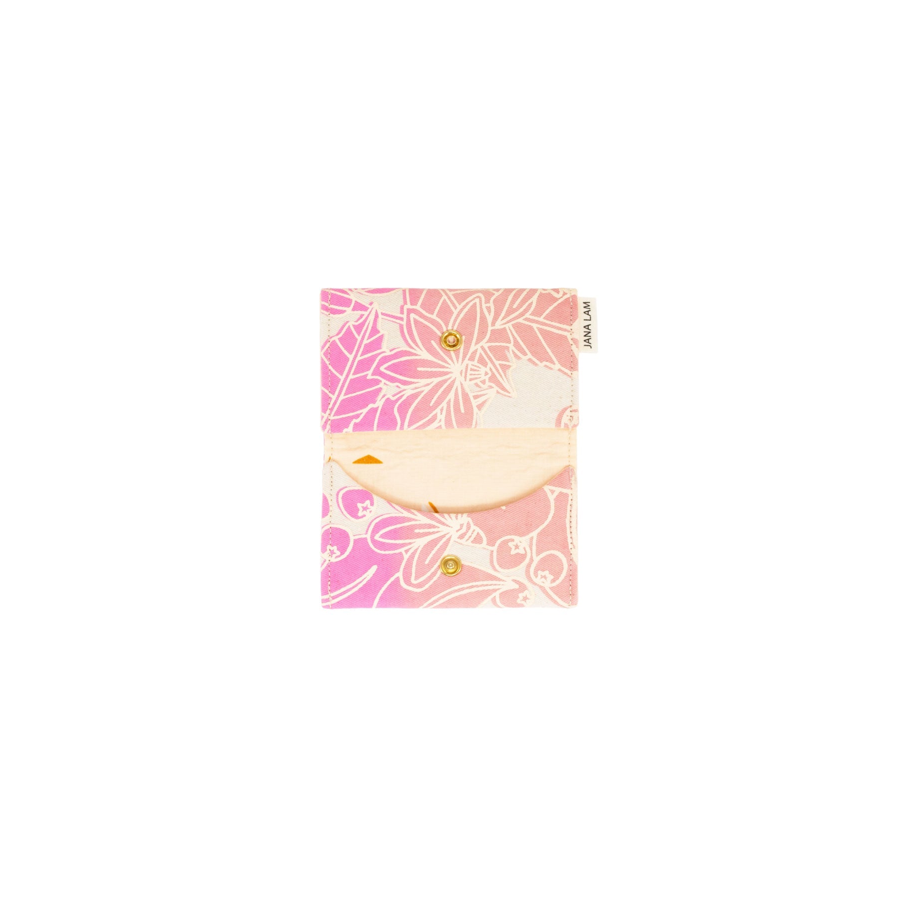 Card Wallet • Naupaka • Sand over Pink Ombre - Jana Lam Hawaii