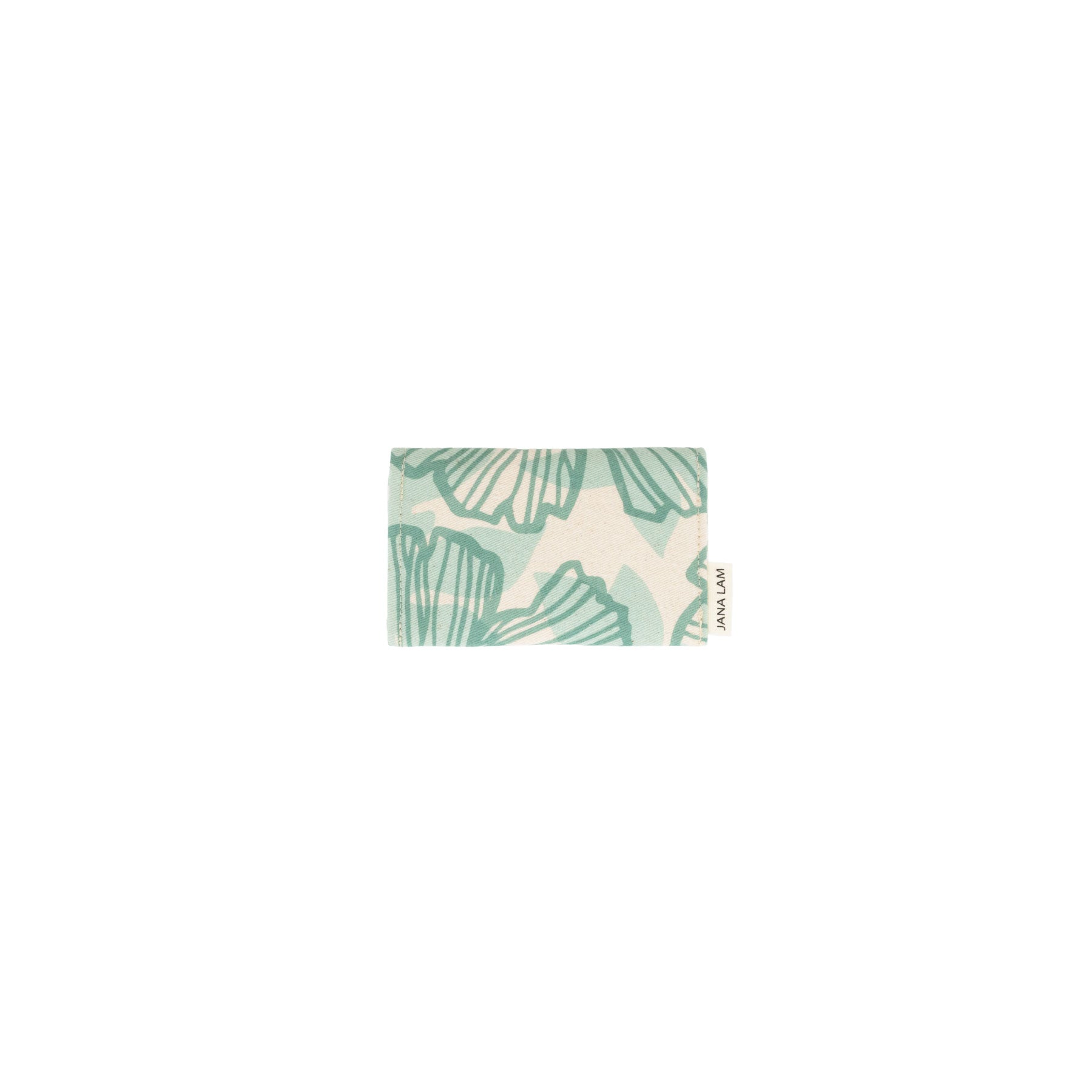 Card Wallet • Seaflower • Sage - Jana Lam Hawaii