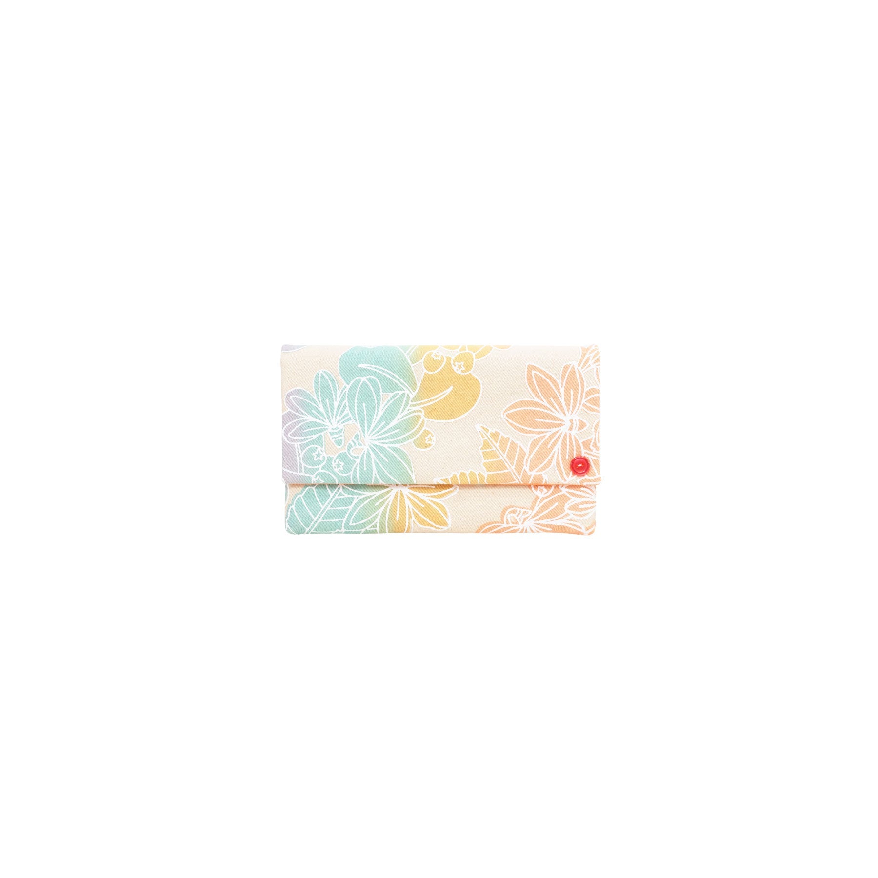 Classic Envelope Clutch • Naupaka • Sherbet Sunrise - Jana Lam Hawaii