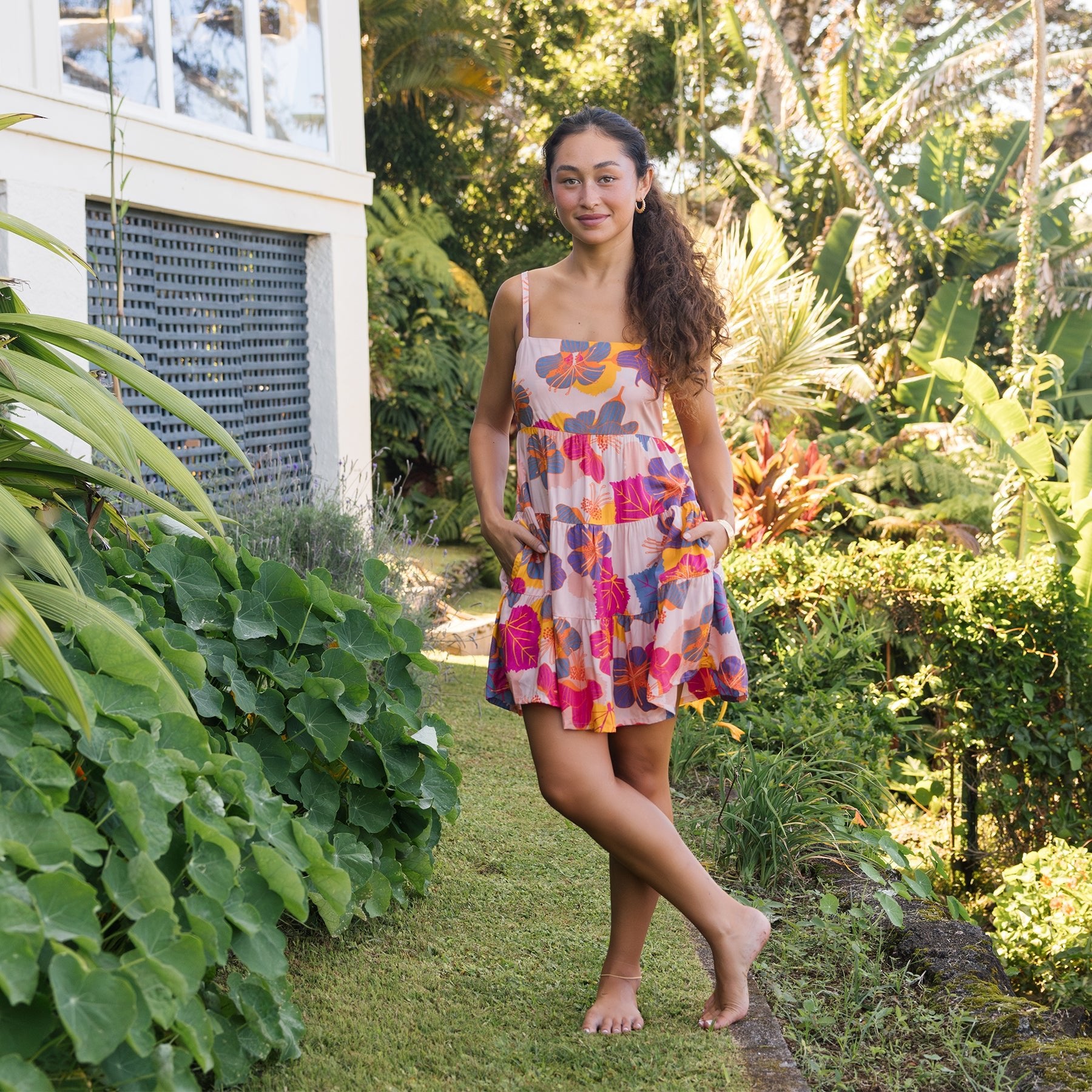 Coral Dress • Ko‘oloa‘ula - Jana Lam Hawaii