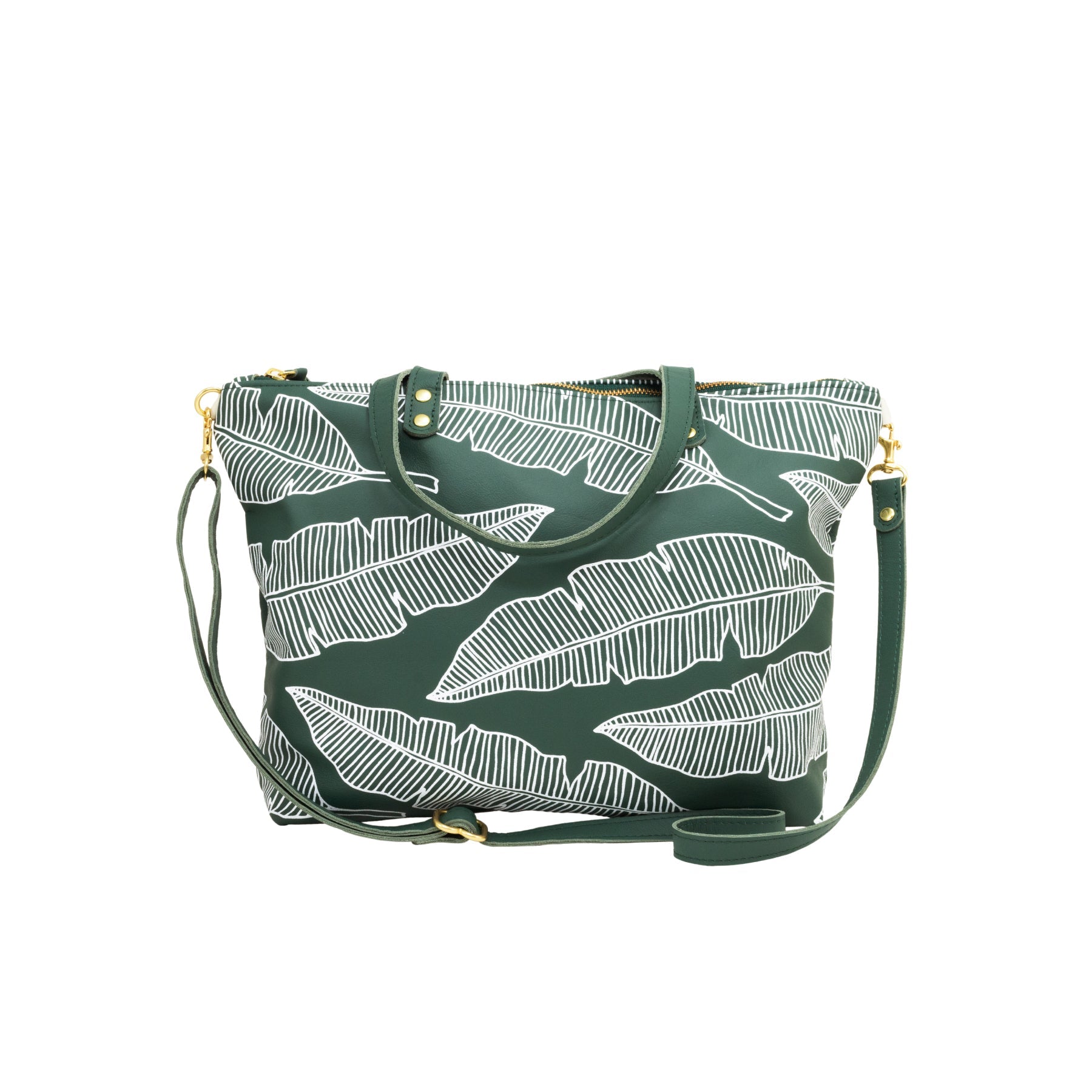 Day Bag • Banana Leaf • Pine - Jana Lam Hawaii