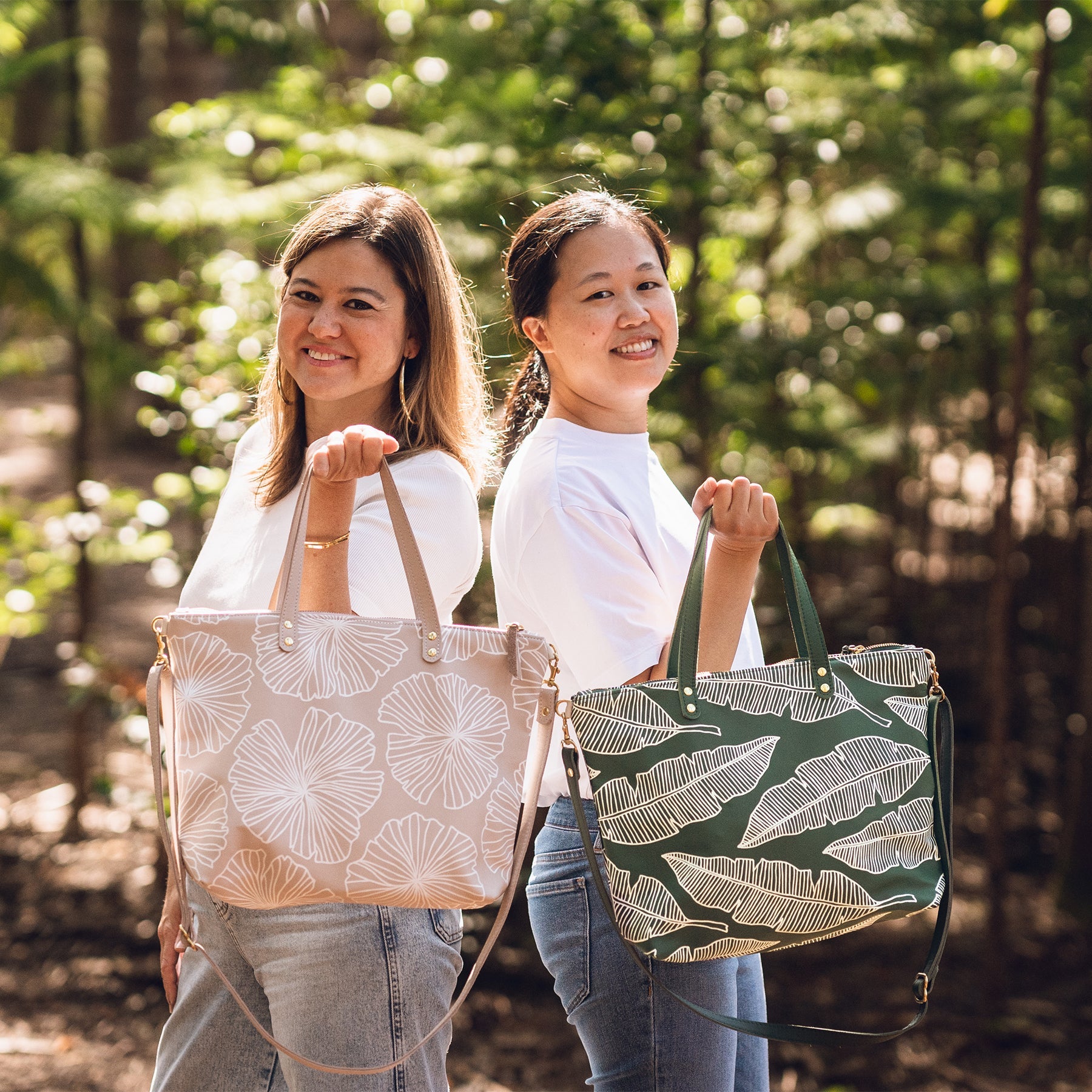 Day Bag • Banana Leaf • Pine - Jana Lam Hawaii