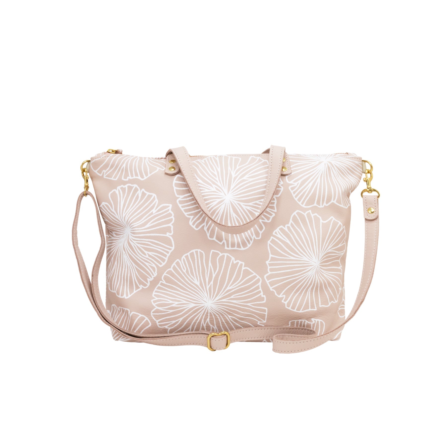 Day Bag • Seaflower • Rose Sand - Jana Lam Hawaii