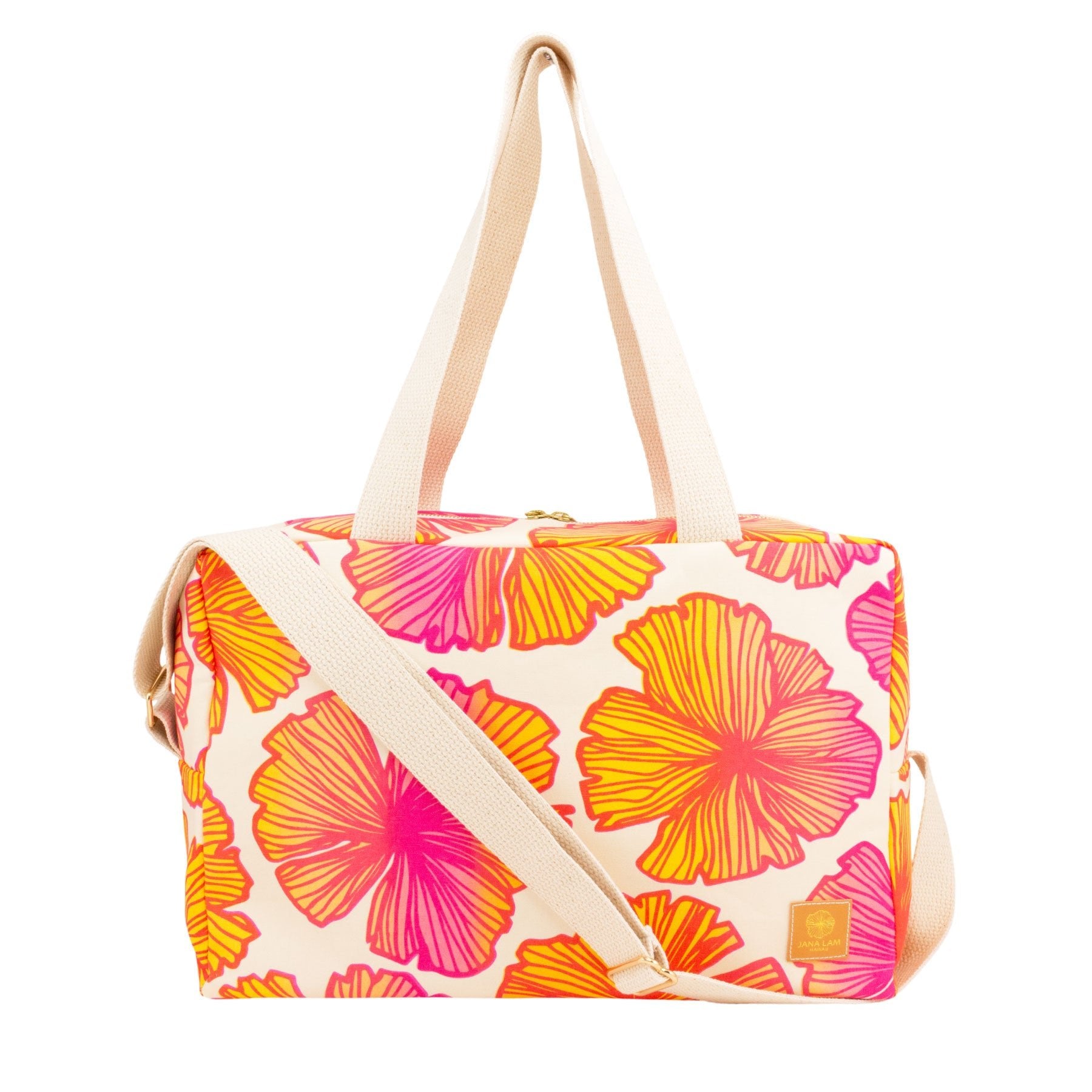 Duffel • Seaflower • Hot Pink over Yellow and Pink Ombre - Jana Lam Hawaii