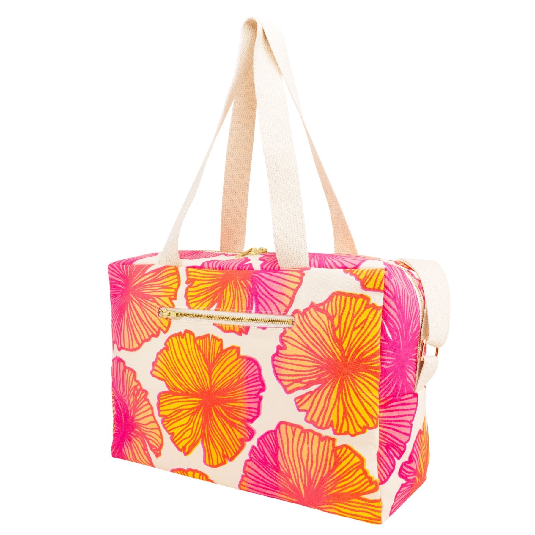 Duffel • Seaflower • Hot Pink over Yellow and Pink Ombre - Jana Lam Hawaii