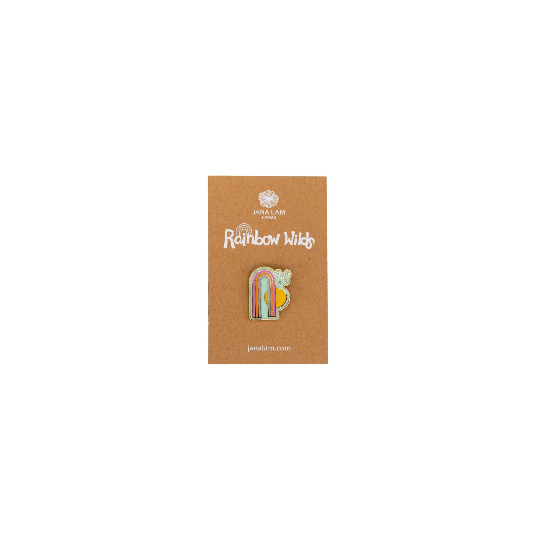 Enamel Pin • Rainbow Wilds - Jana Lam Hawaii