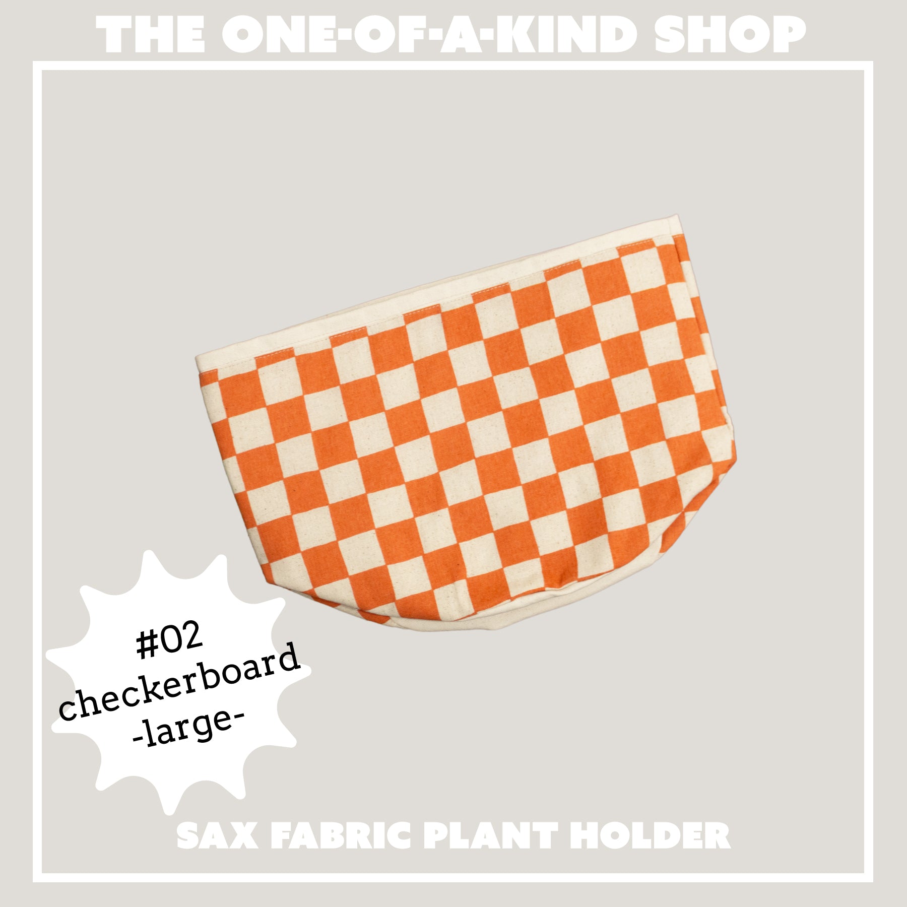 Fabric Sax Plant Holder • The One - of - a - Kind Shop - Jana Lam Hawaii