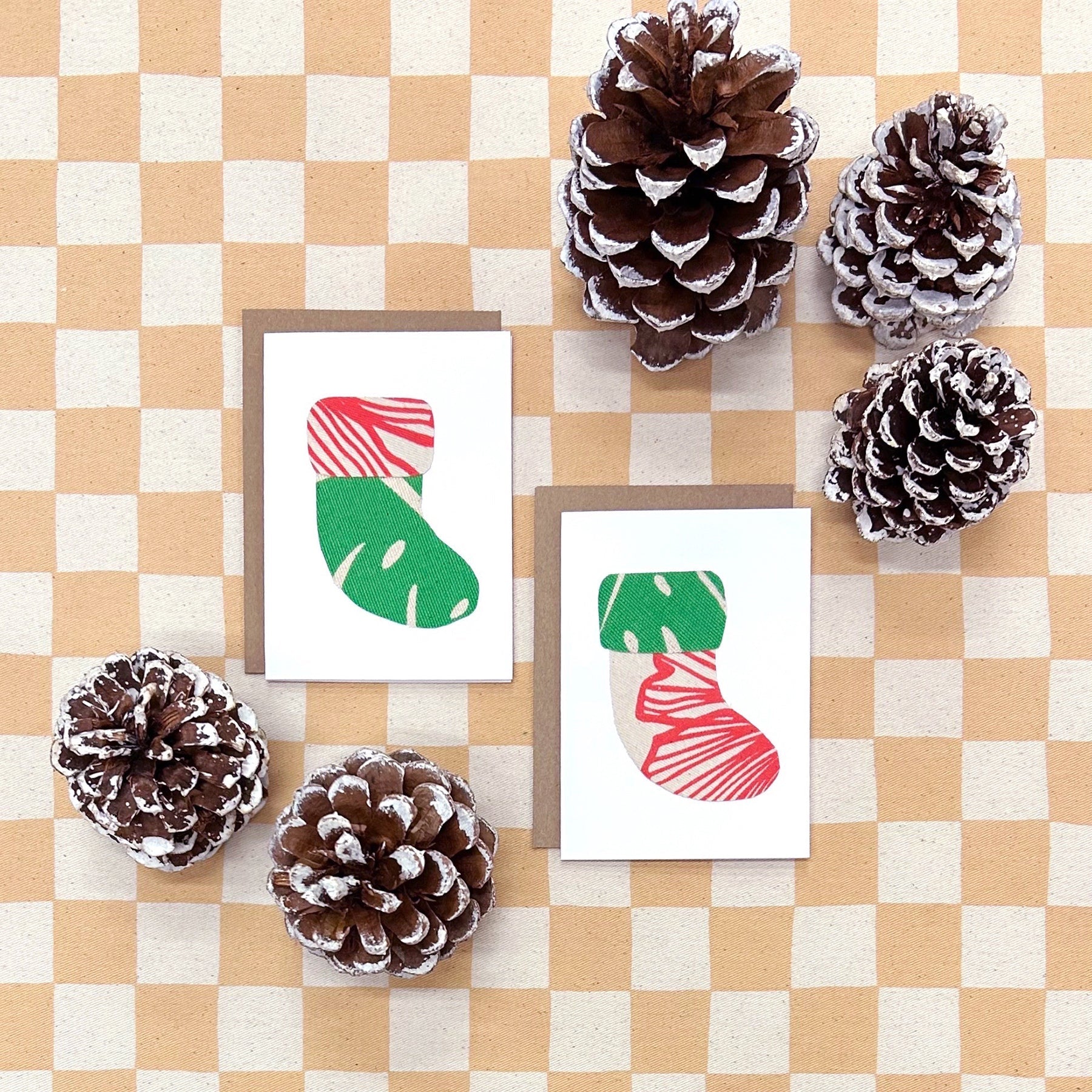 Holiday Note Card • Stockings - Jana Lam Hawaii