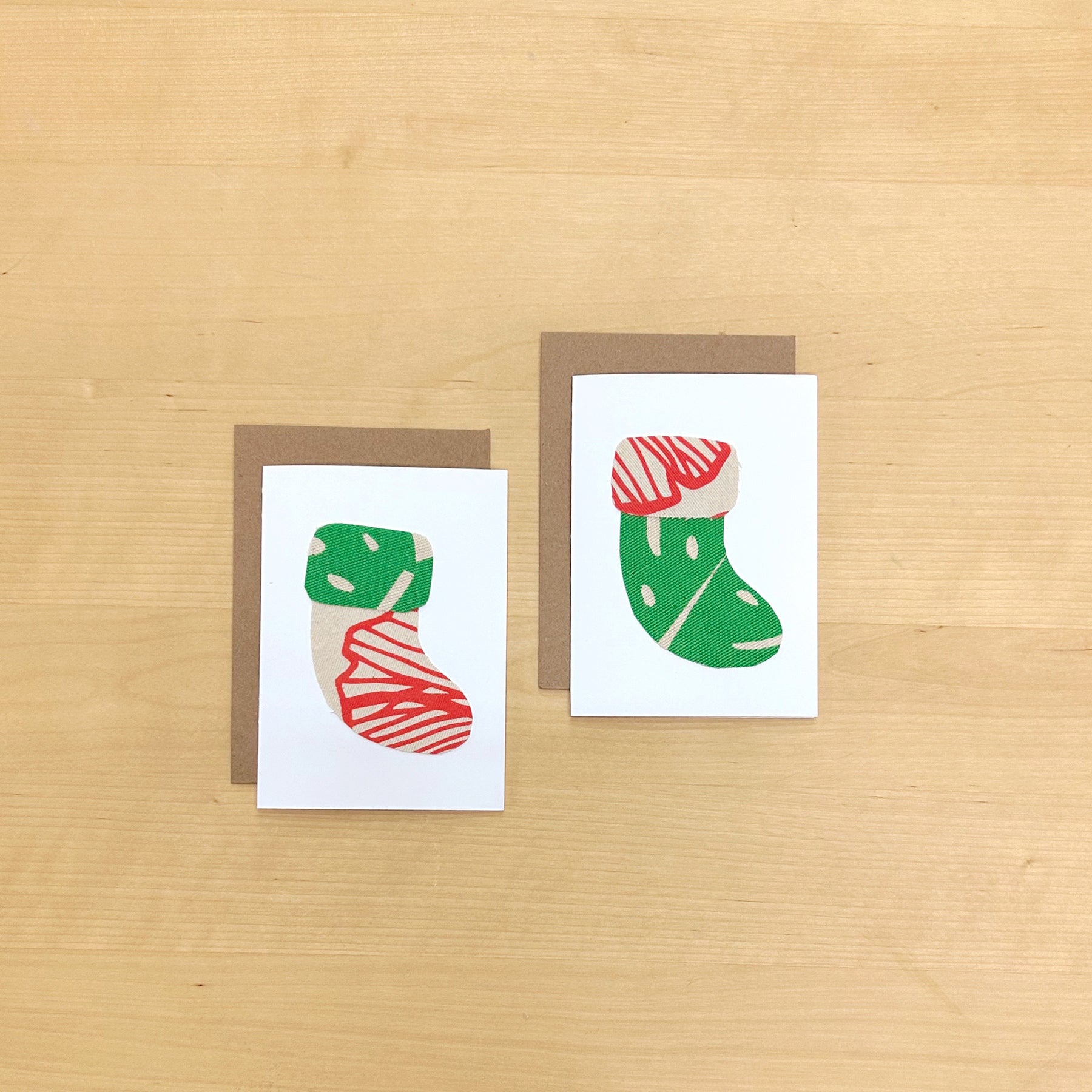 Holiday Note Card • Stockings - Jana Lam Hawaii