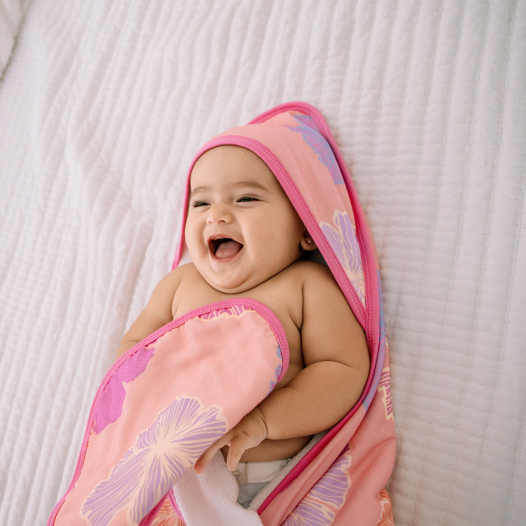 Hooded Towel Set • Seaflower • Coco Moon + Jana Lam - Jana Lam Hawaii
