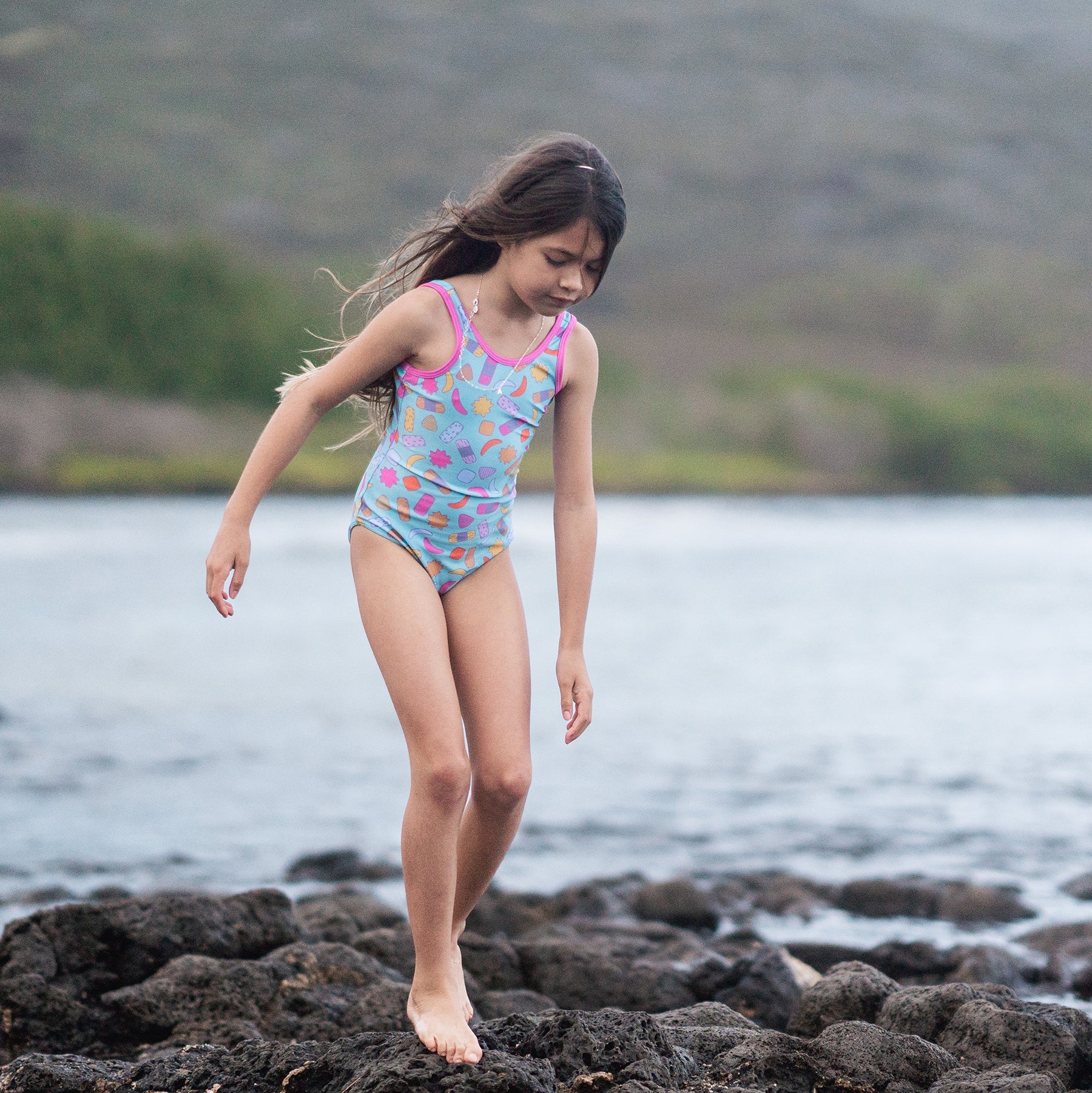 Keiki One - Piece Swim • Kamp Kakimochi - Jana Lam Hawaii