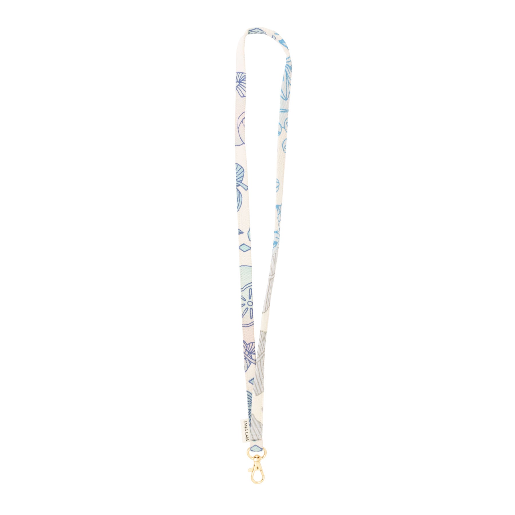 Lanyard • Blue and Gray - Jana Lam Hawaii